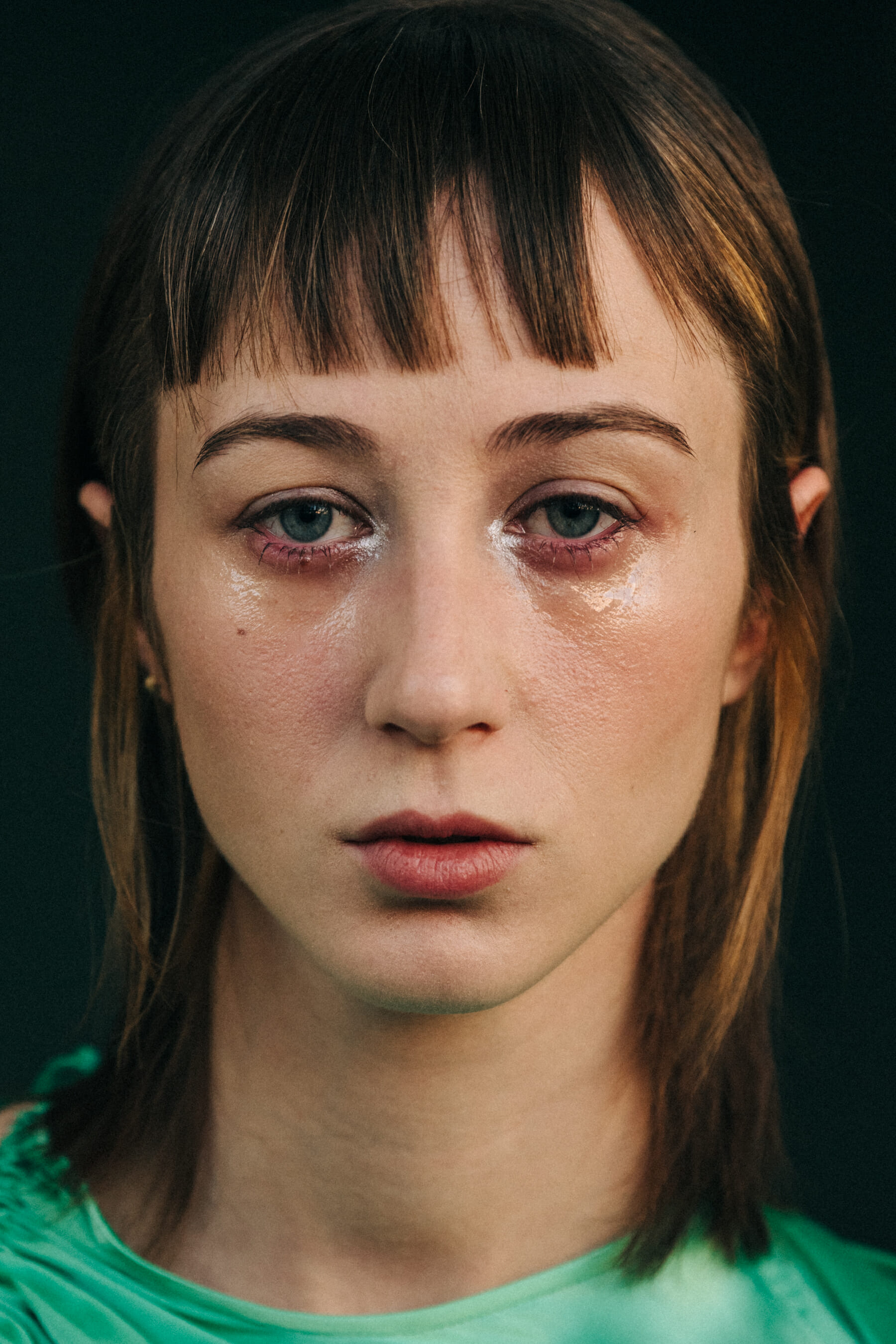 Georgian model with natural skin