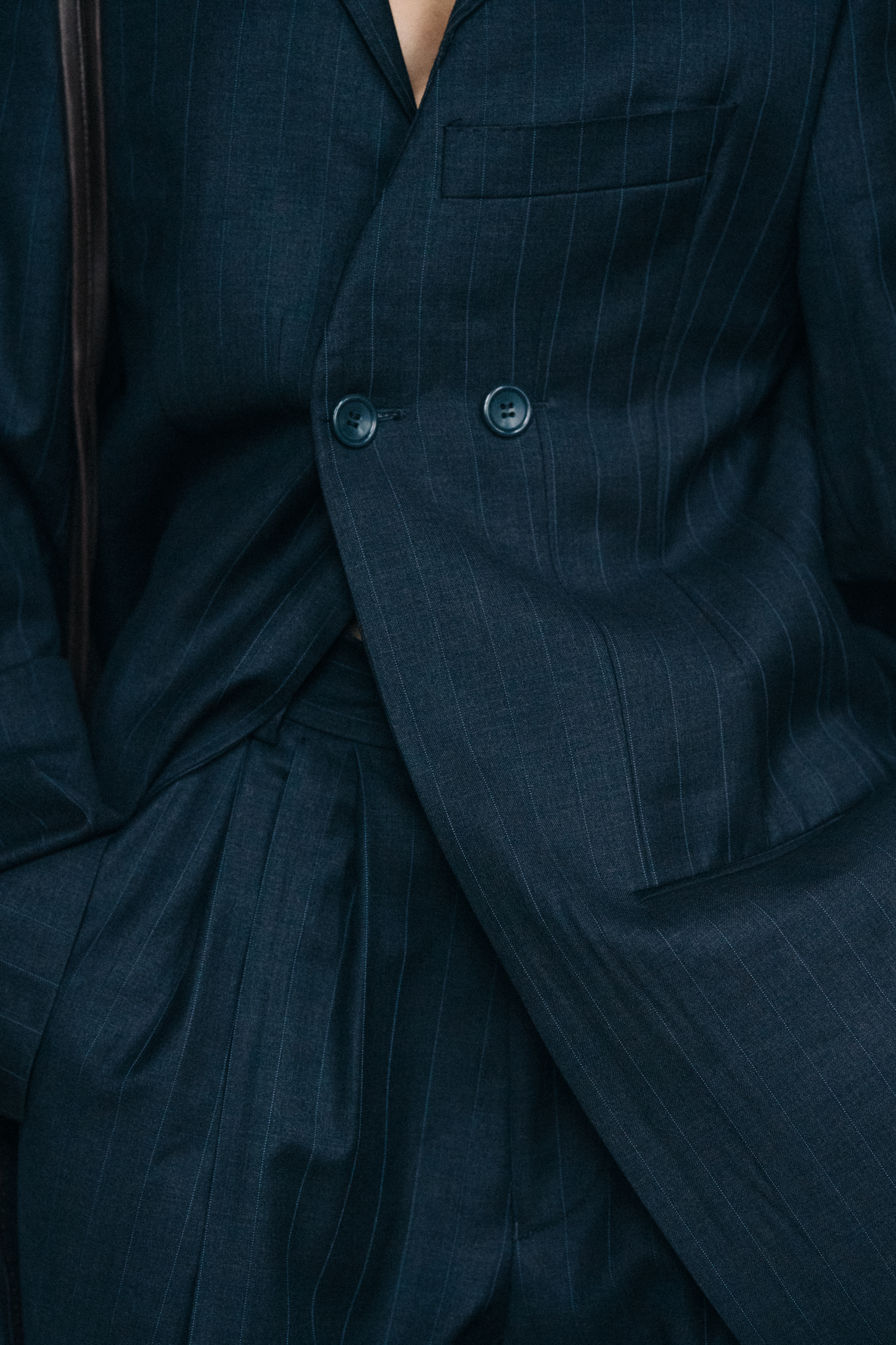 Georgian models wearing suits