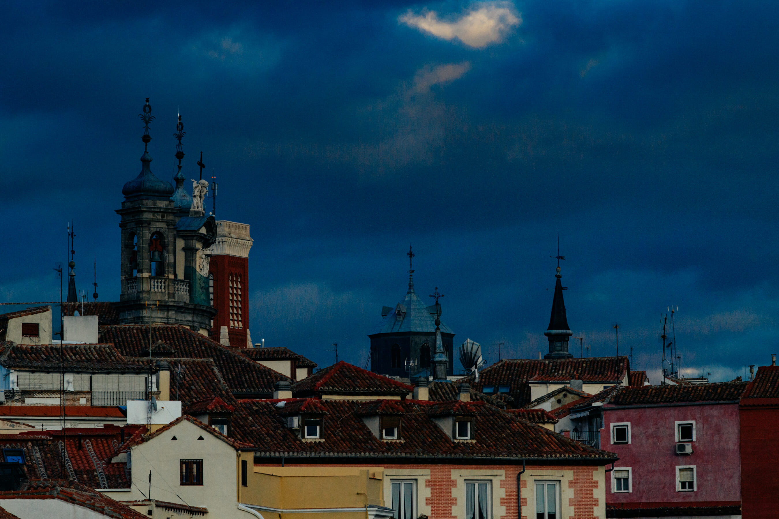 Rooftops in Madrid