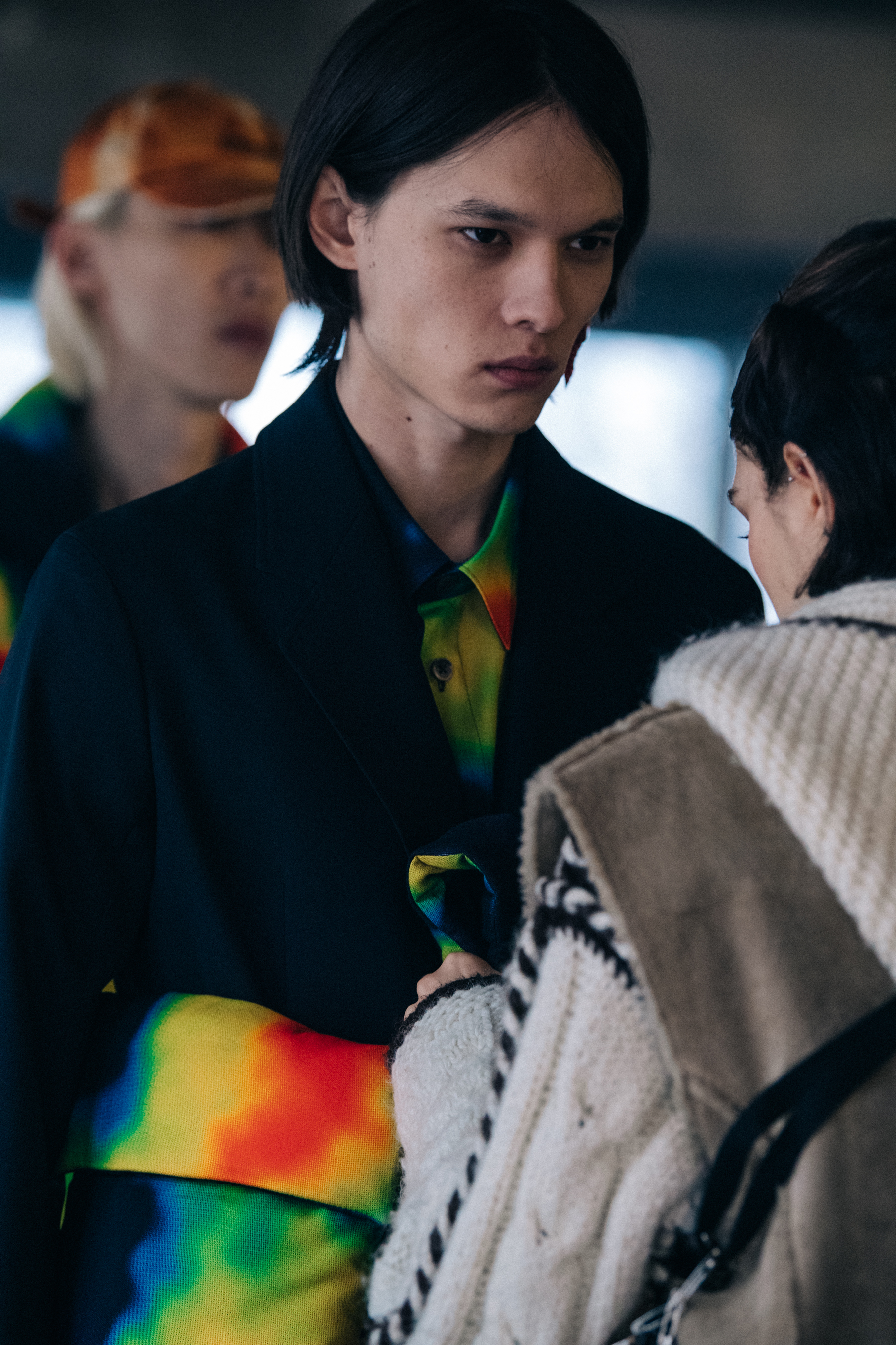 Colourful outfits at Etudes
