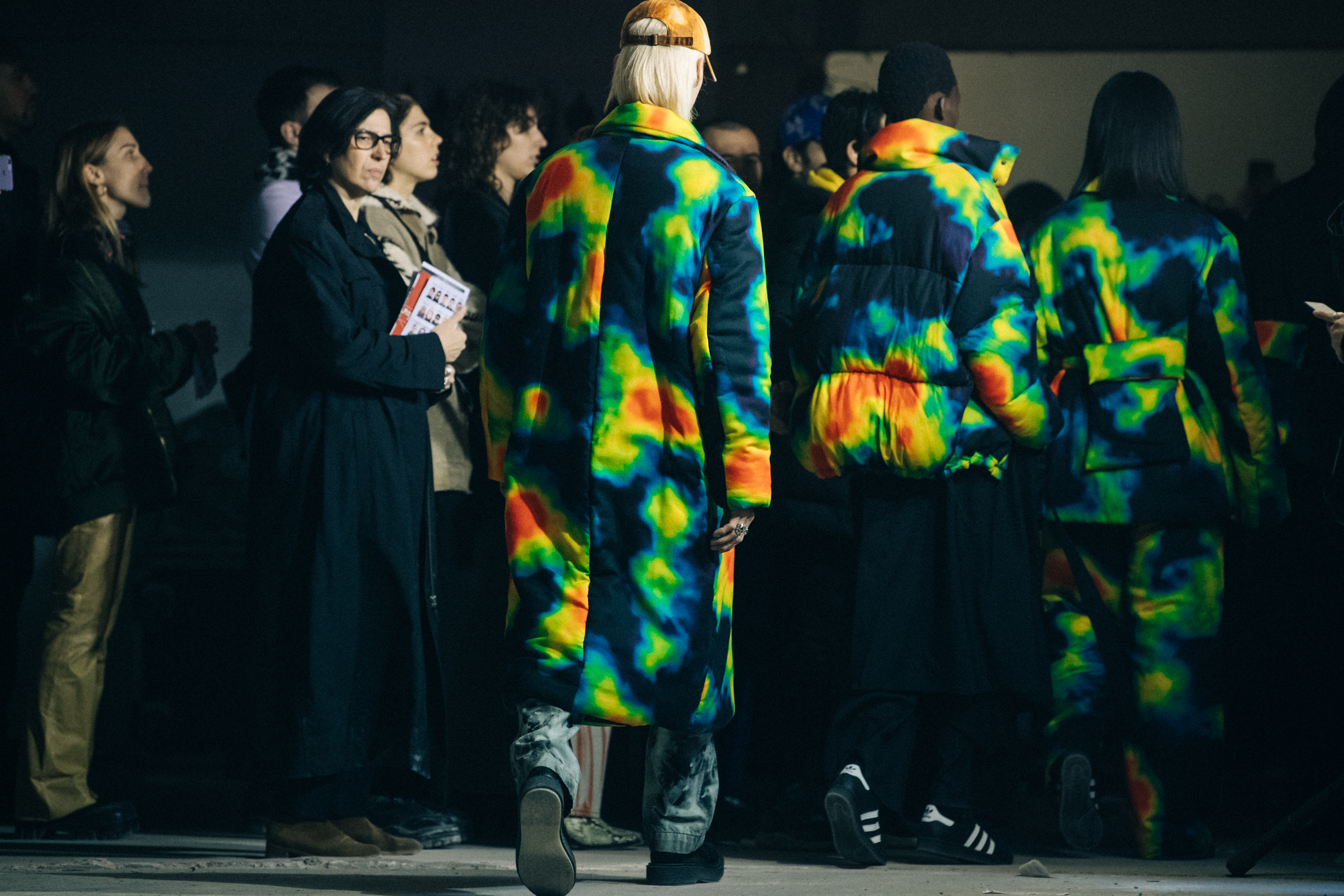 Colourful outfits at Etudes