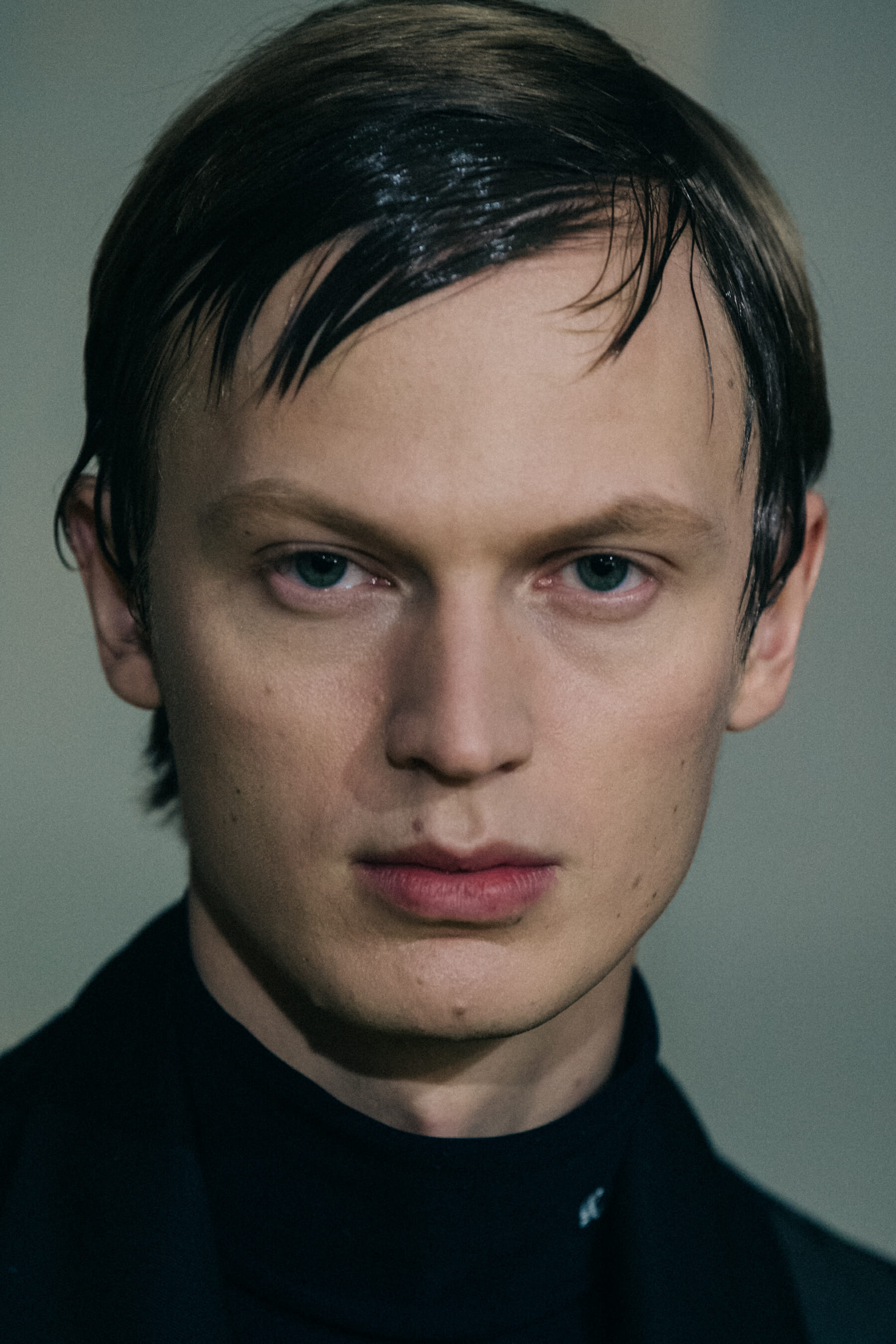 Models wearing black Raf Simons