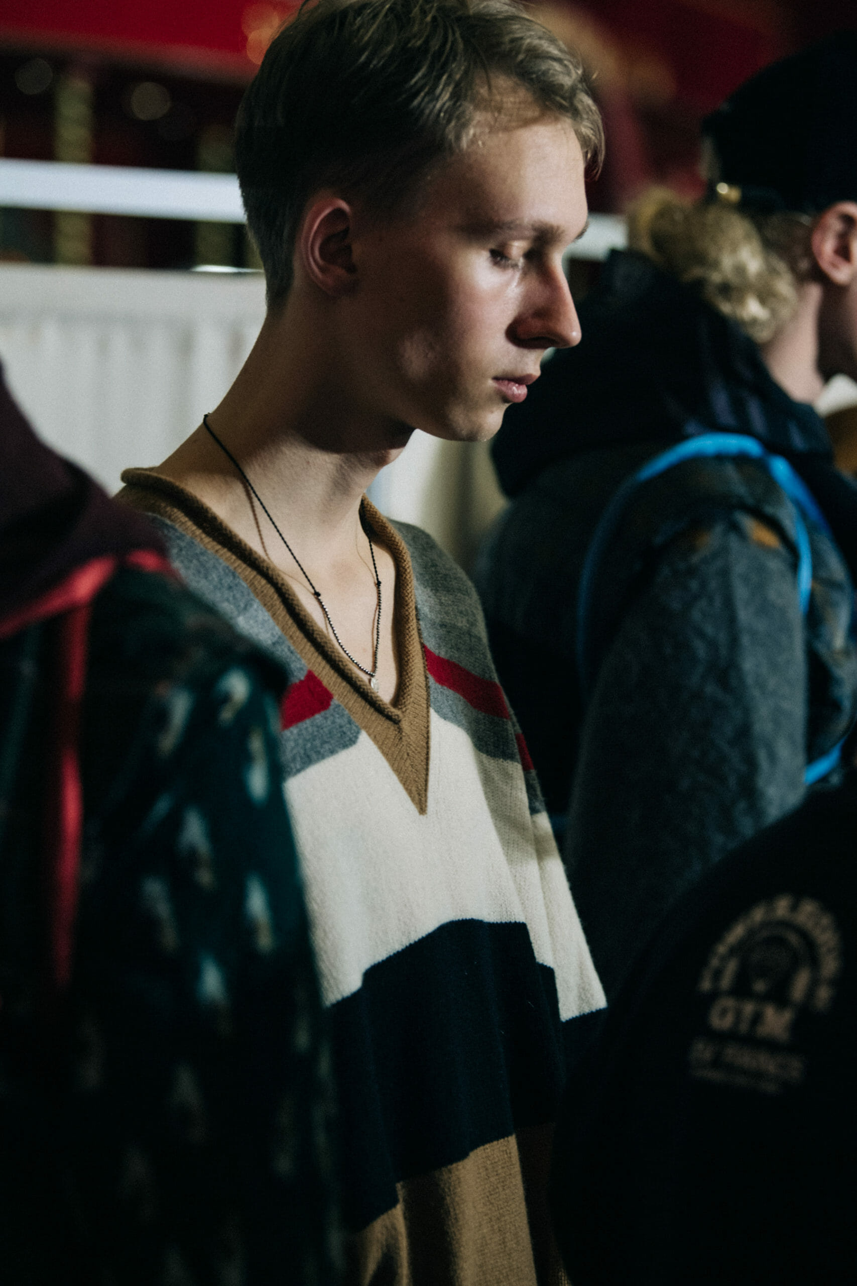 Models wearing wool outfits