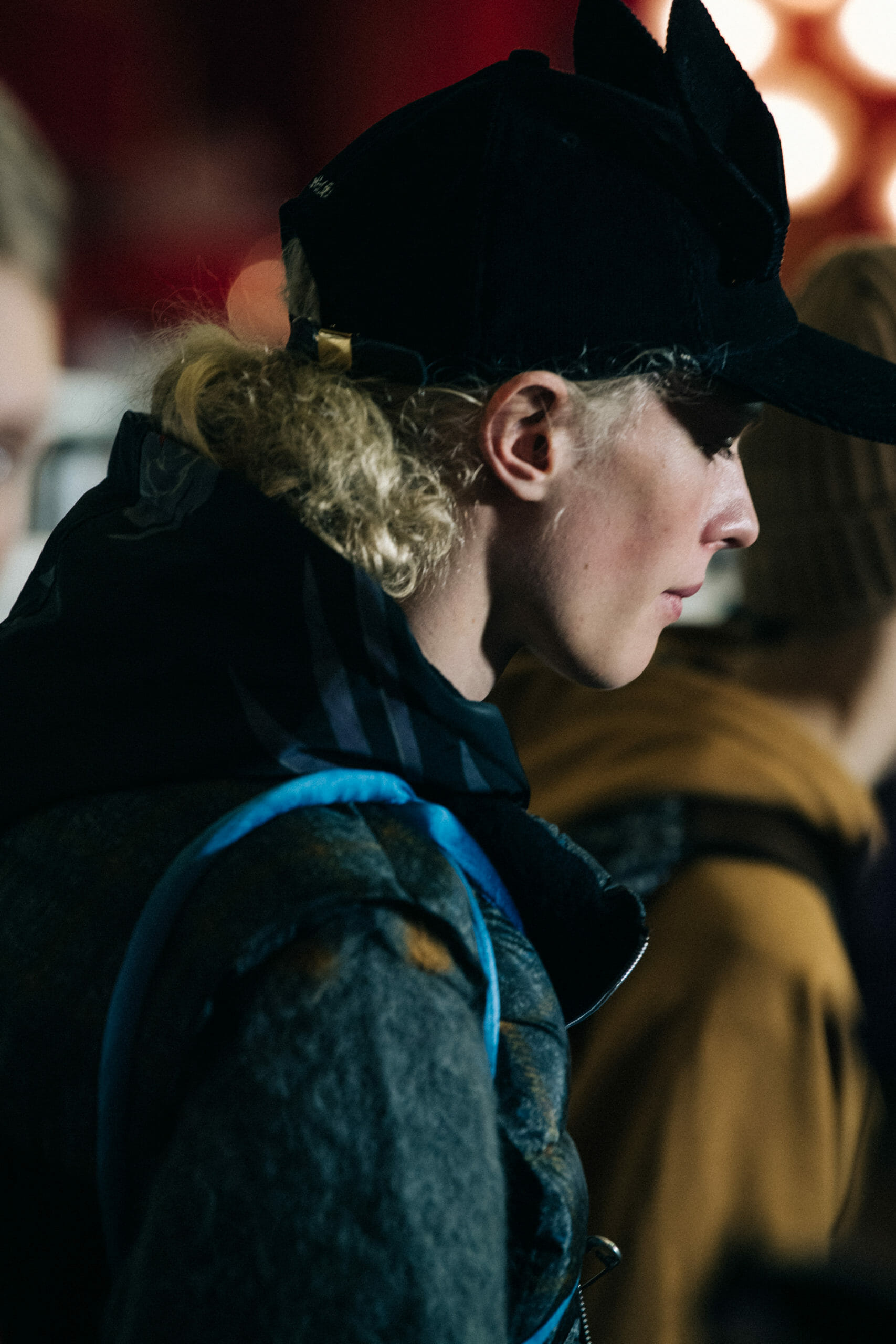Models wearing wool outfits