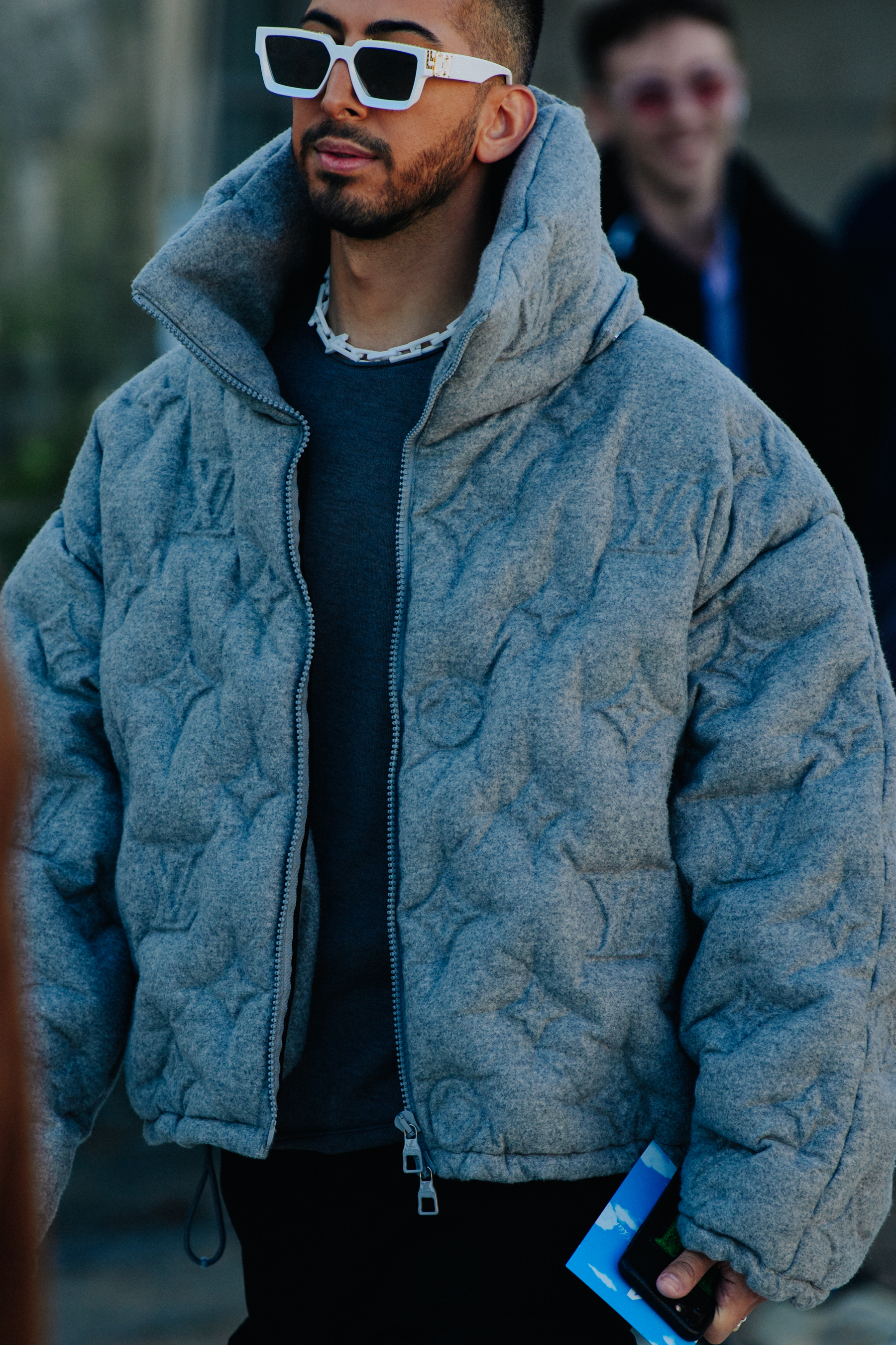Man wearing Louis Vuitton