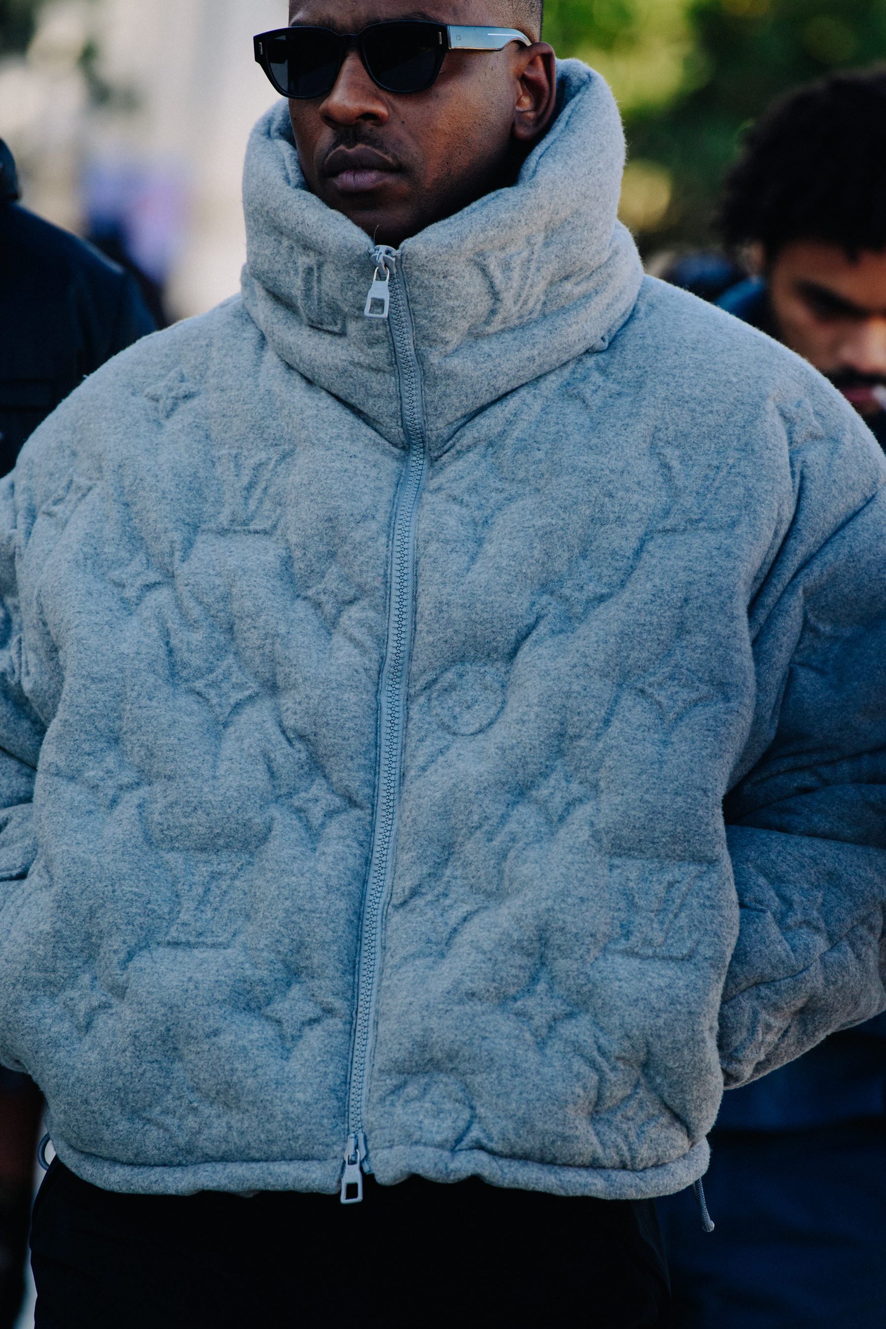Man wearing Louis Vuitton