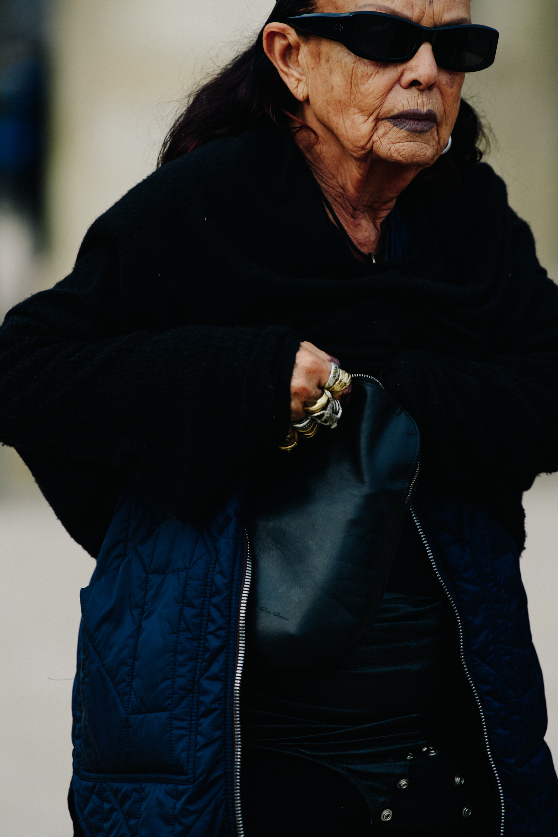 Designer wearing Rick Owens