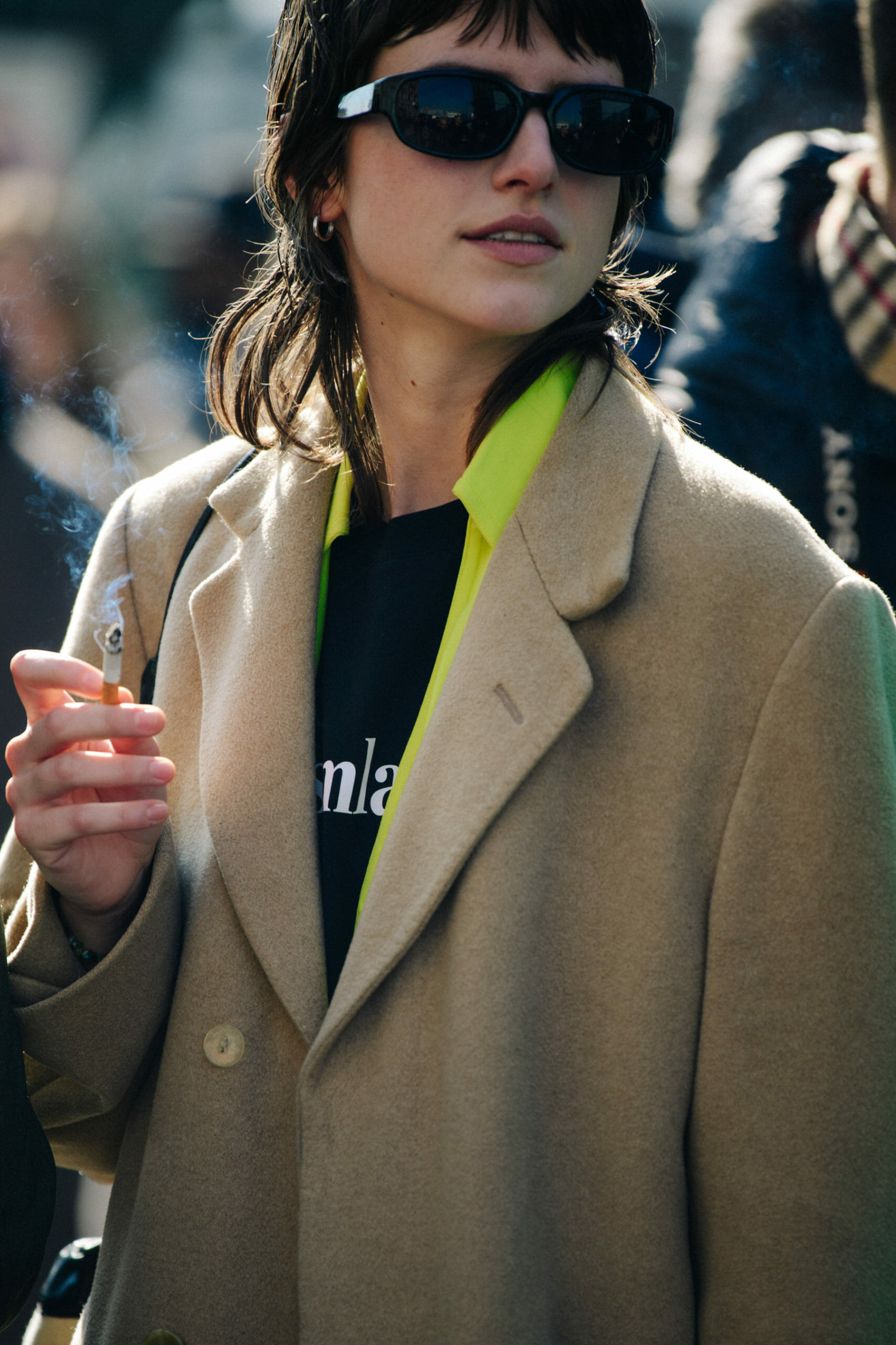 Woman smoking