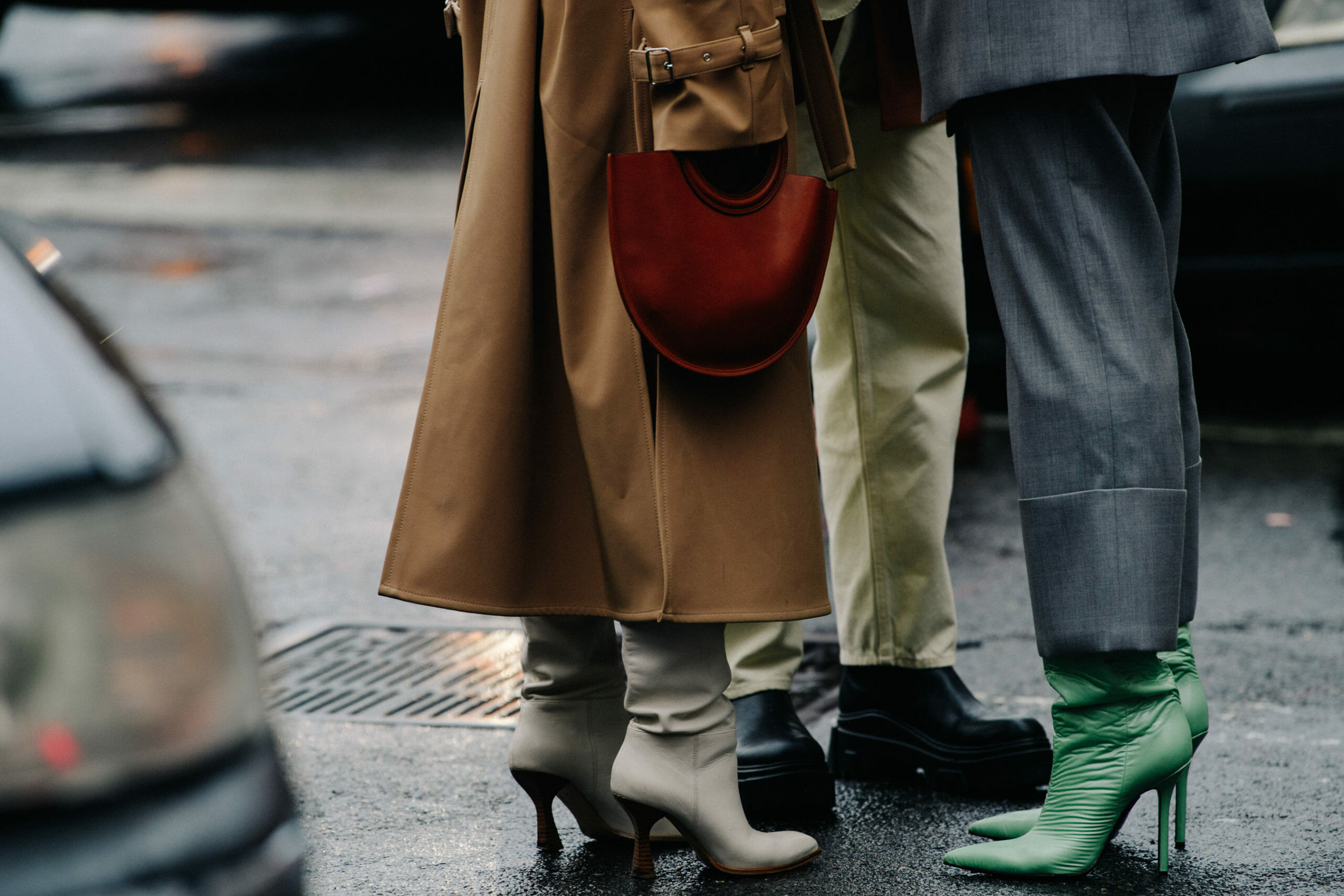 Women wearing heels