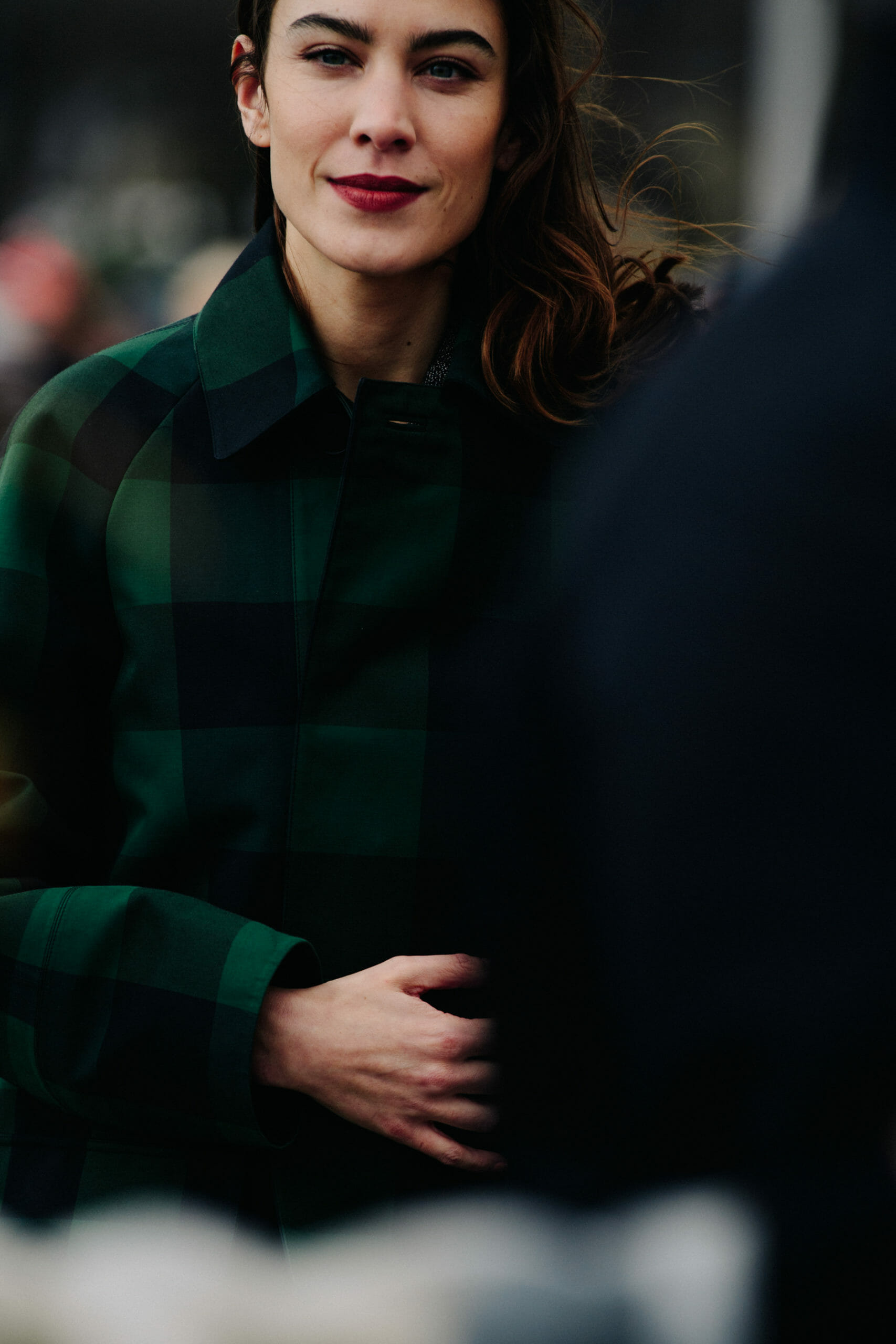 Woman wearing Christian Dior