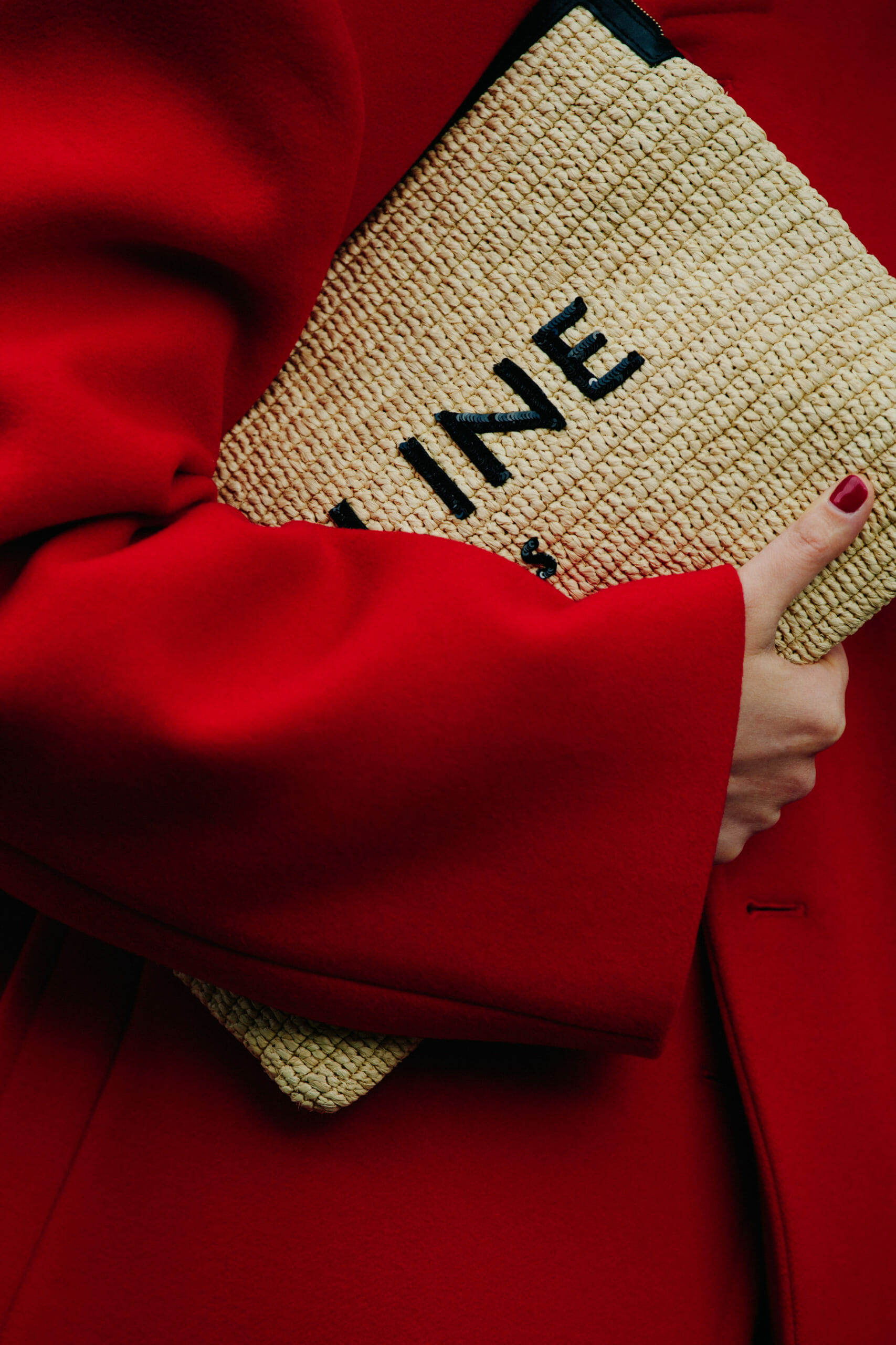 Woman carrying Celine bag