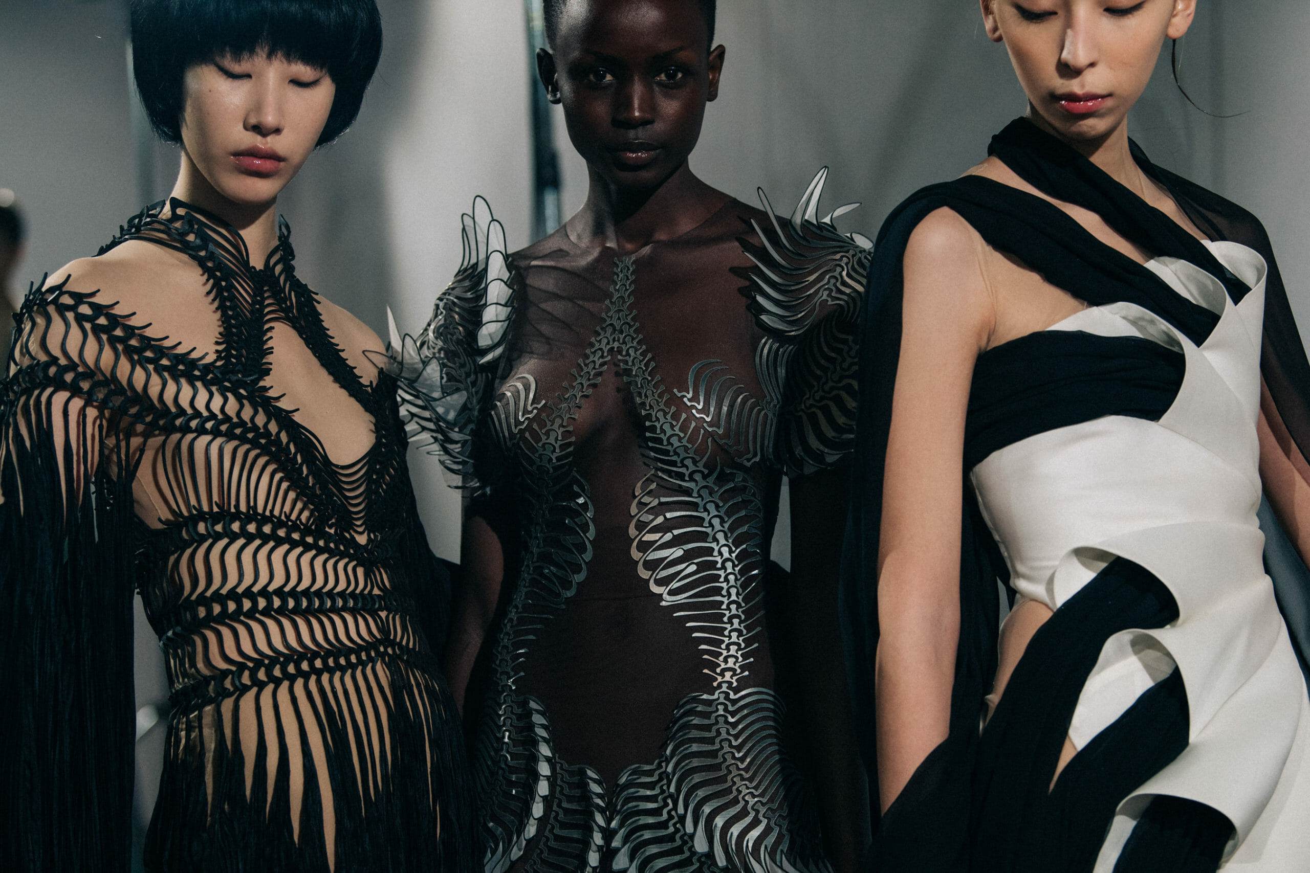 Wearing Iris van Herpen SS20 dress