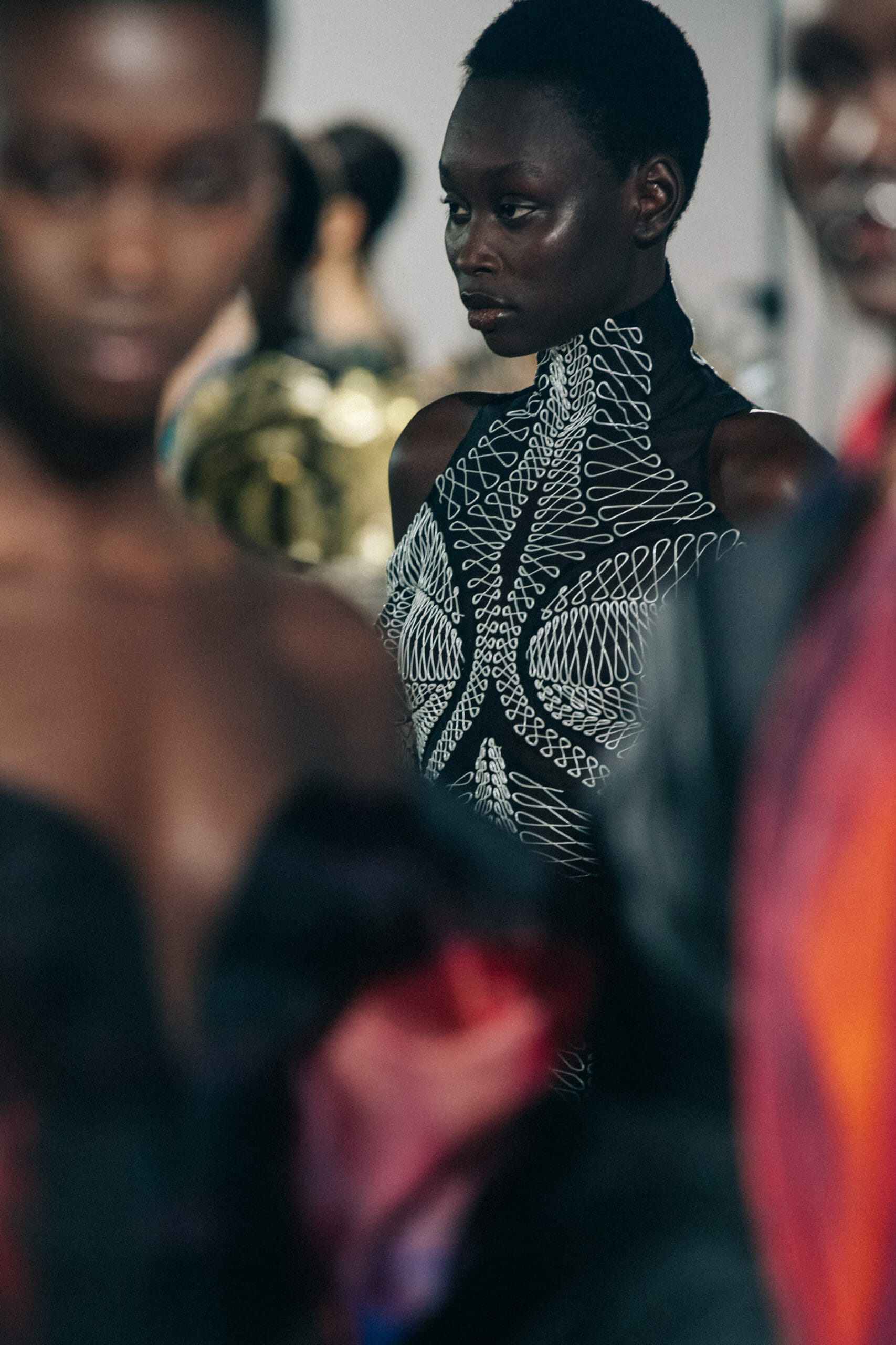 Wearing Iris van Herpen SS20 dress