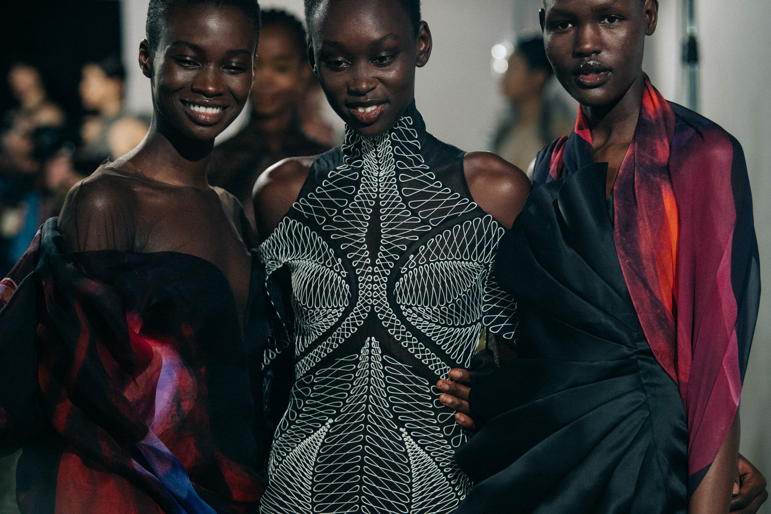 Wearing Iris van Herpen SS20 dress