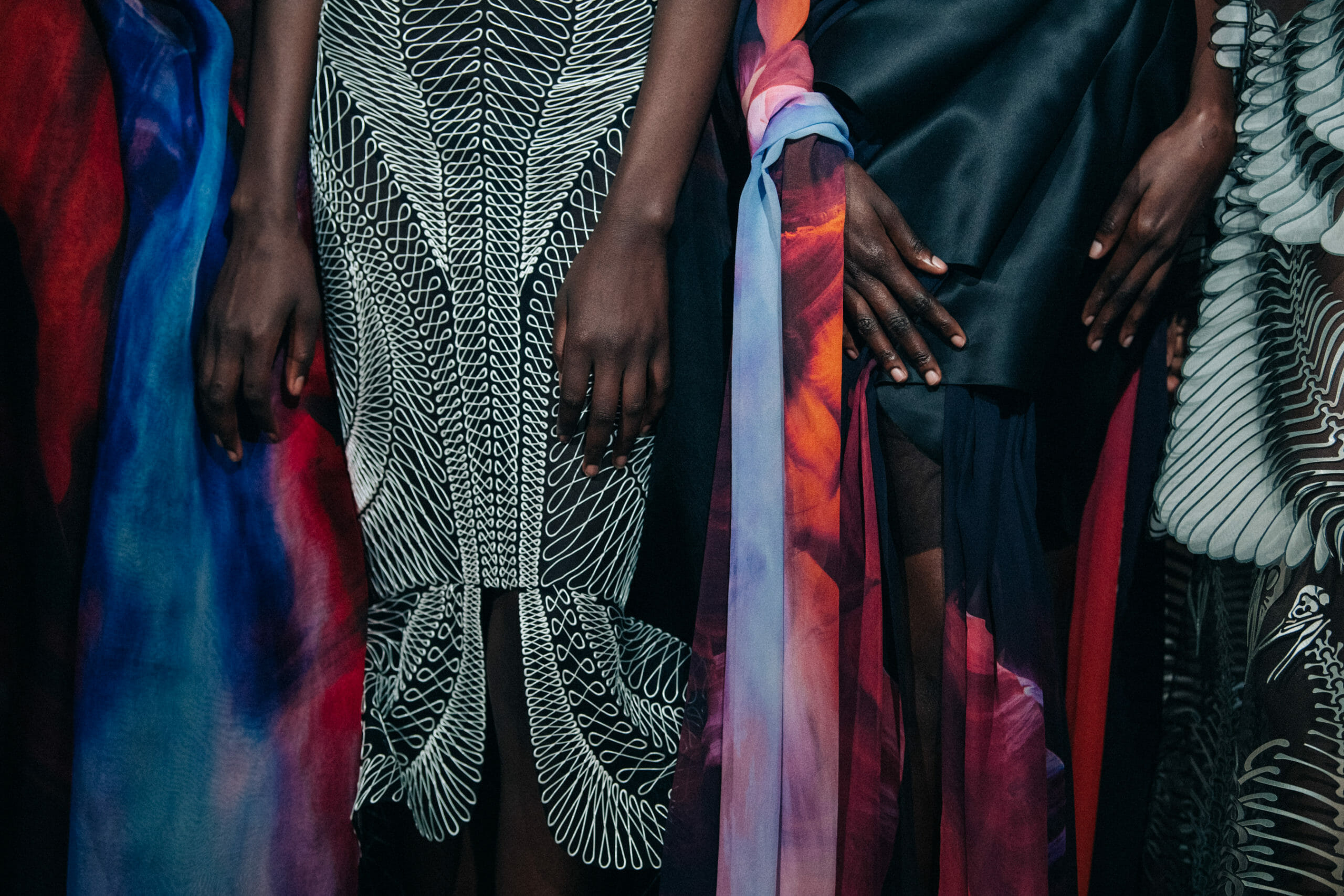 Wearing Iris van Herpen SS20 dress