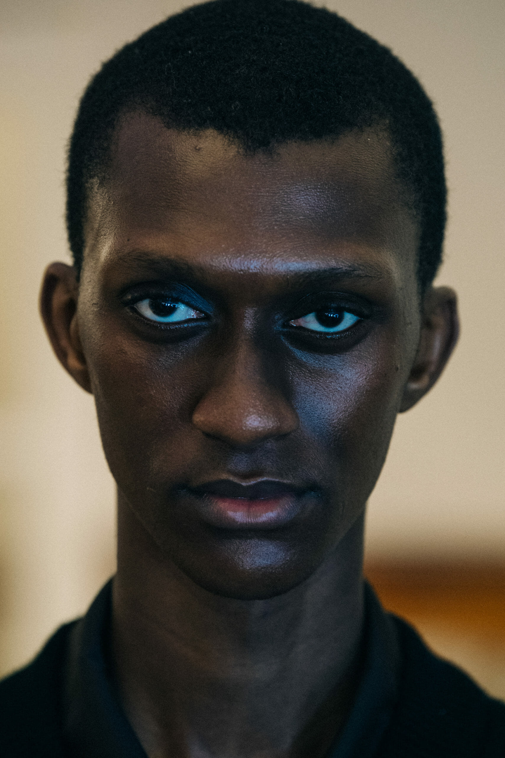 Male model at Kiko Kostadinov