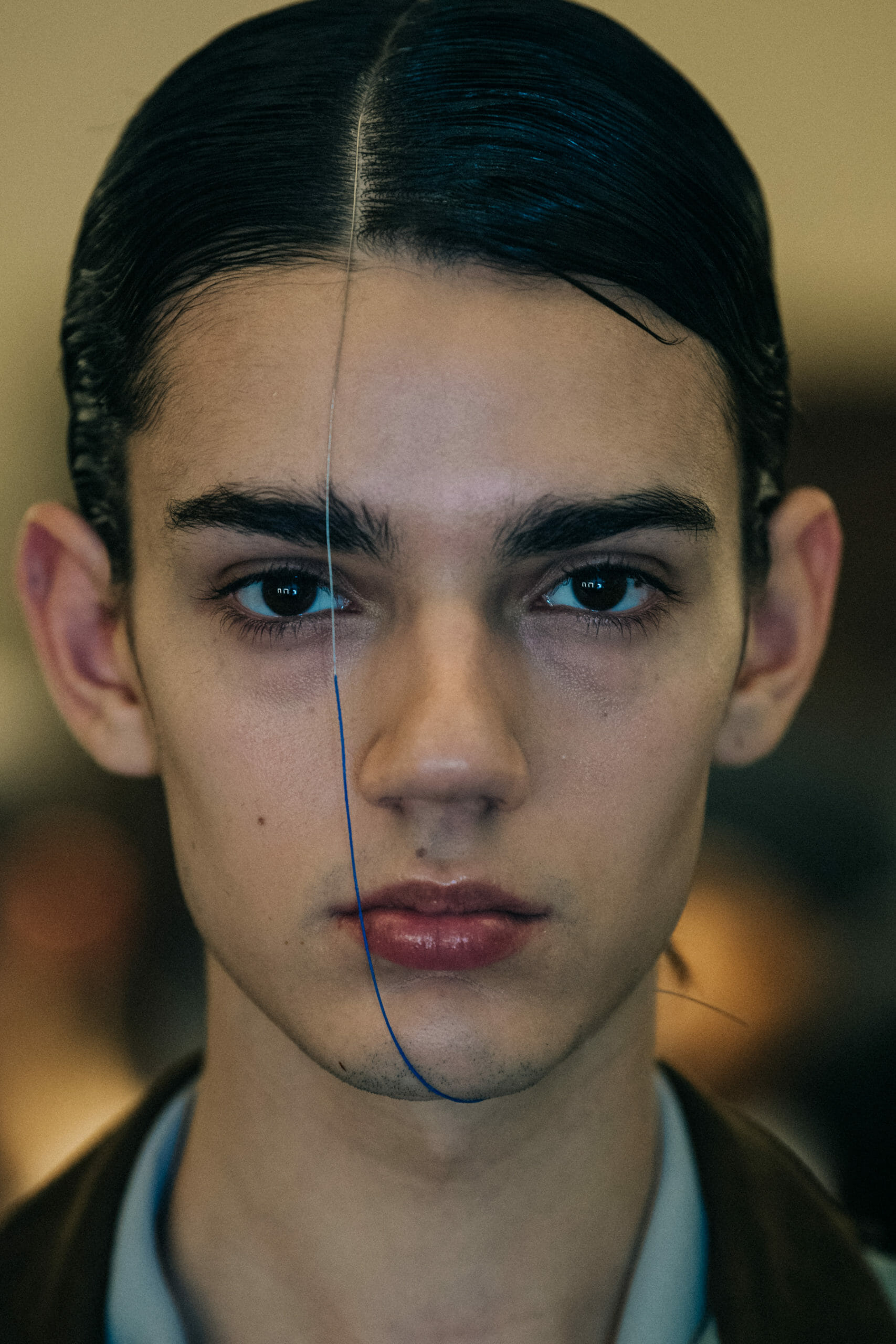 Male model at Kiko Kostadinov