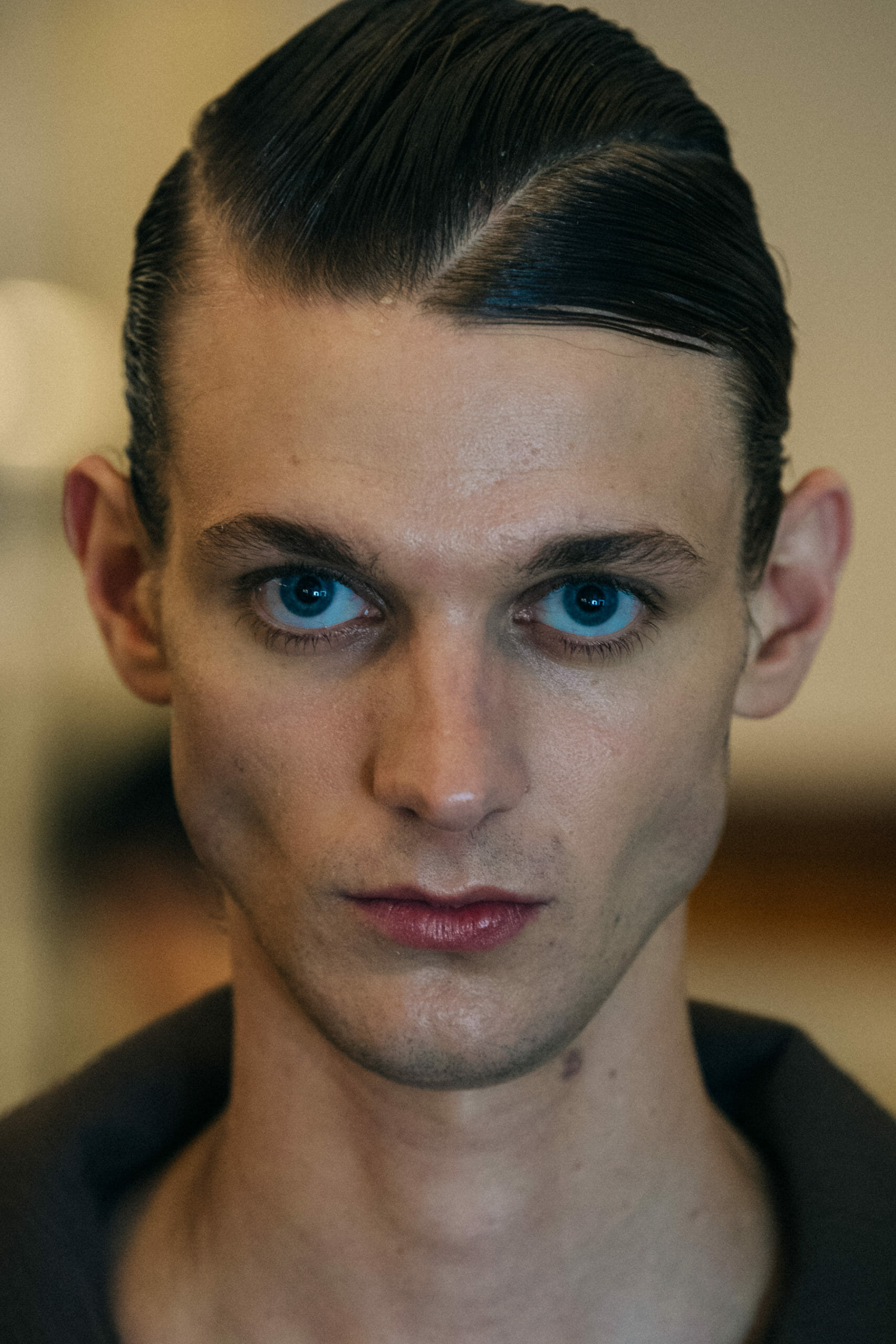 Male model at Kiko Kostadinov