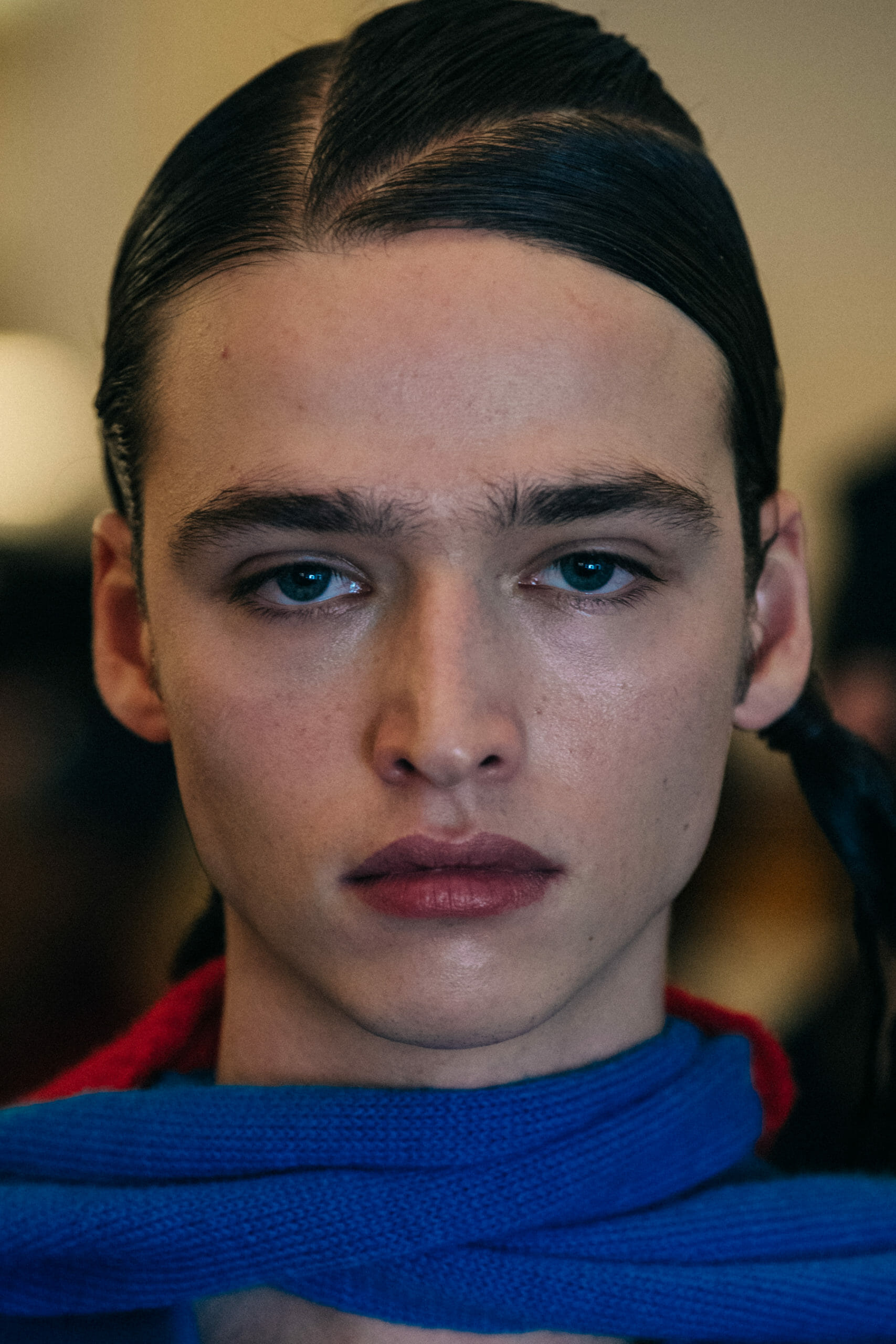 Male model at Kiko Kostadinov