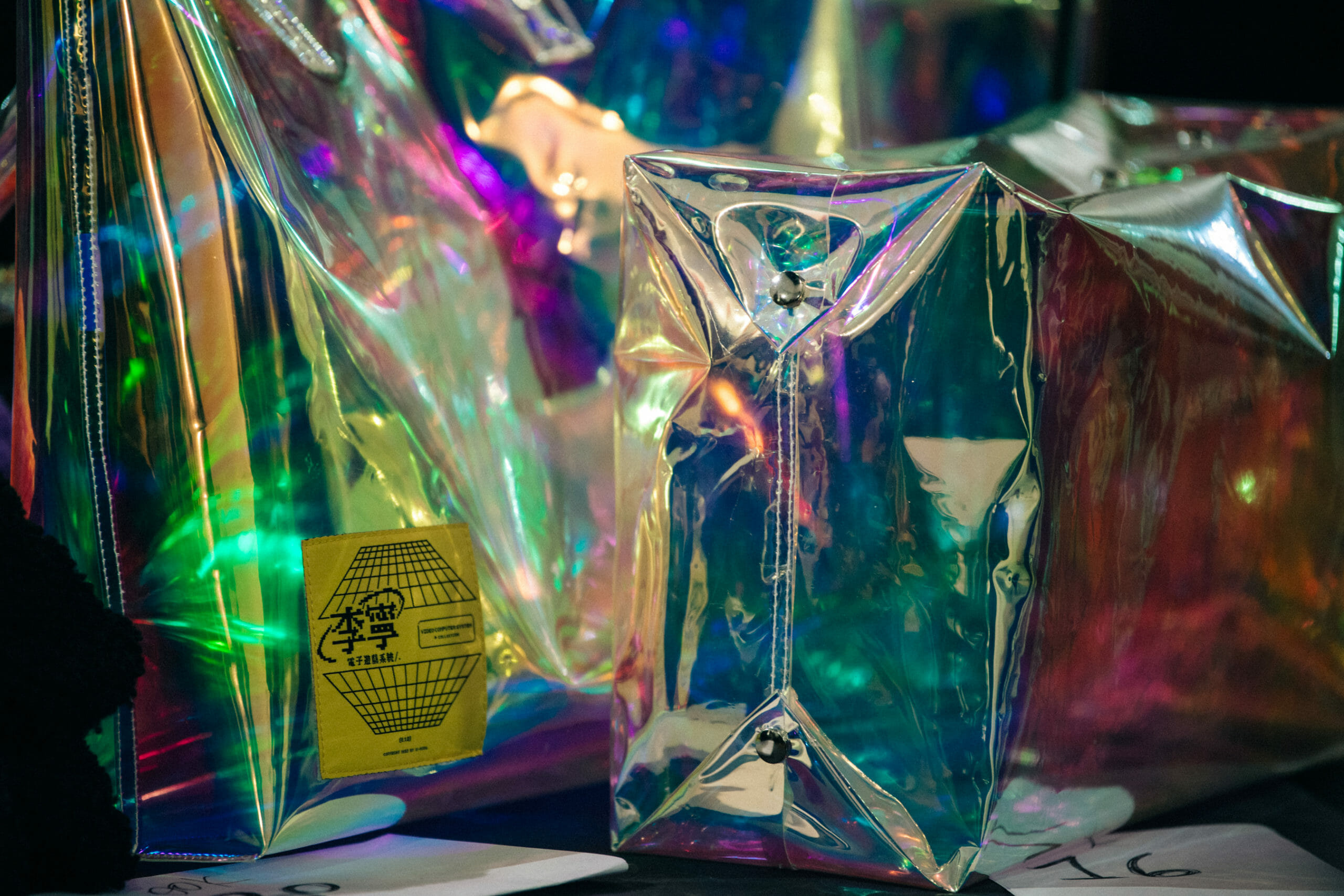 Backstage details at Li Ning