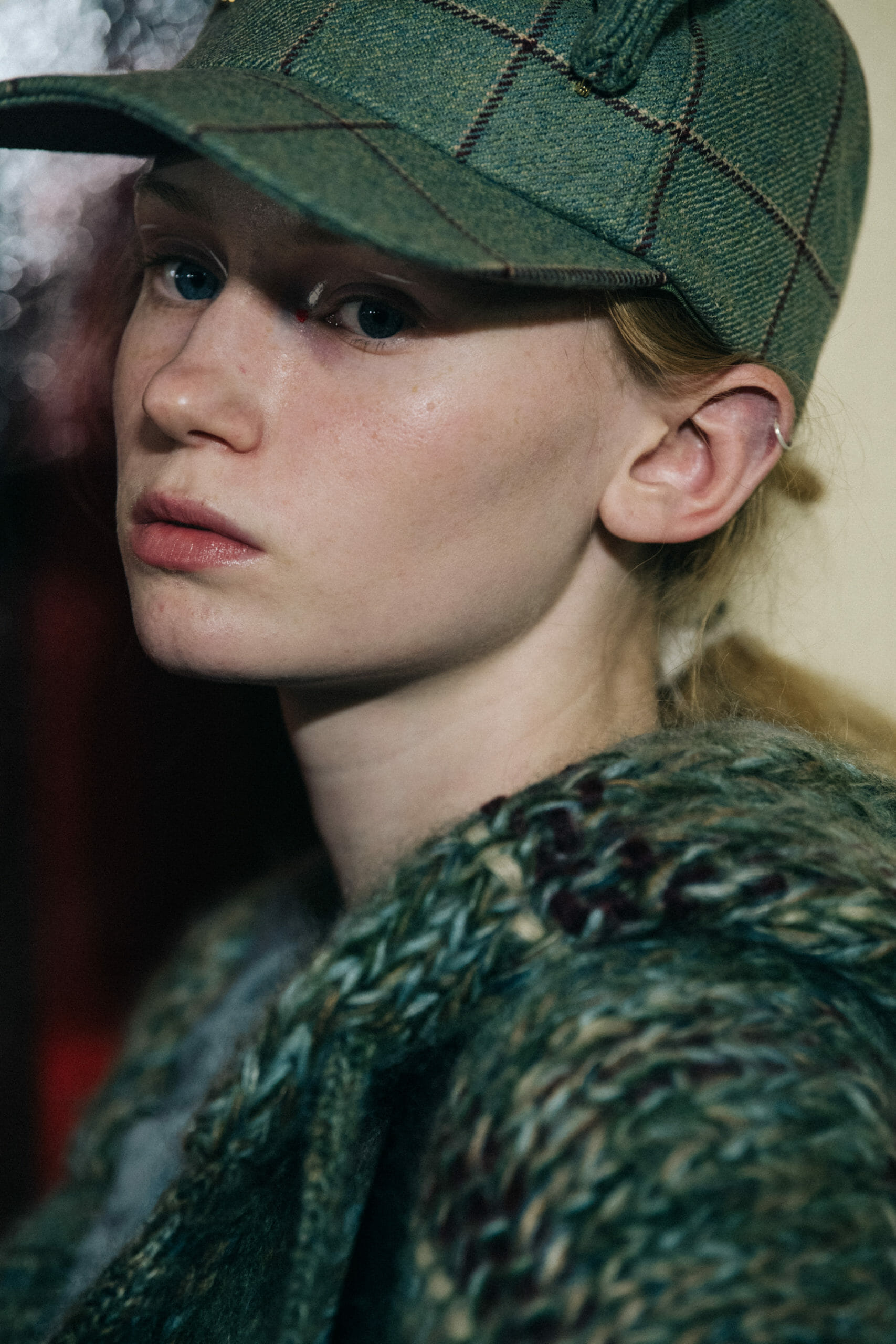 Models wearing wool outfits