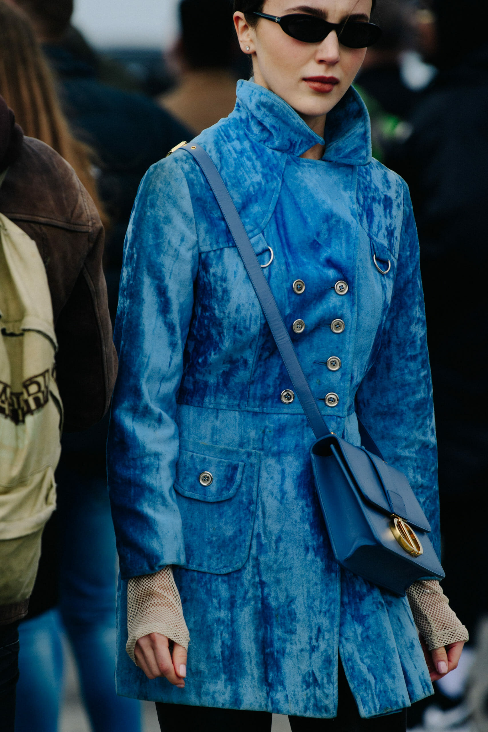 Woman wearing Christian Dior