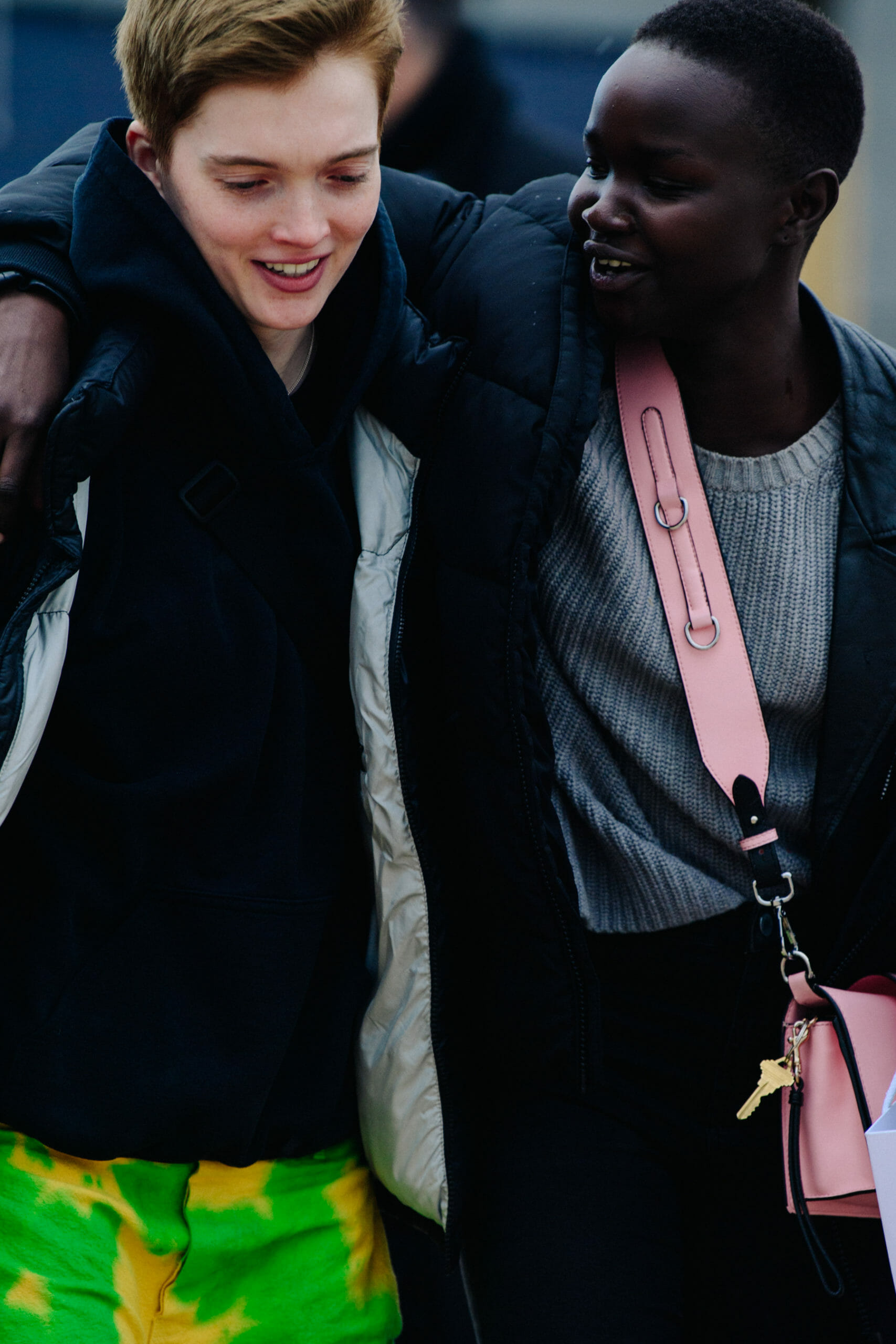 Models hugging