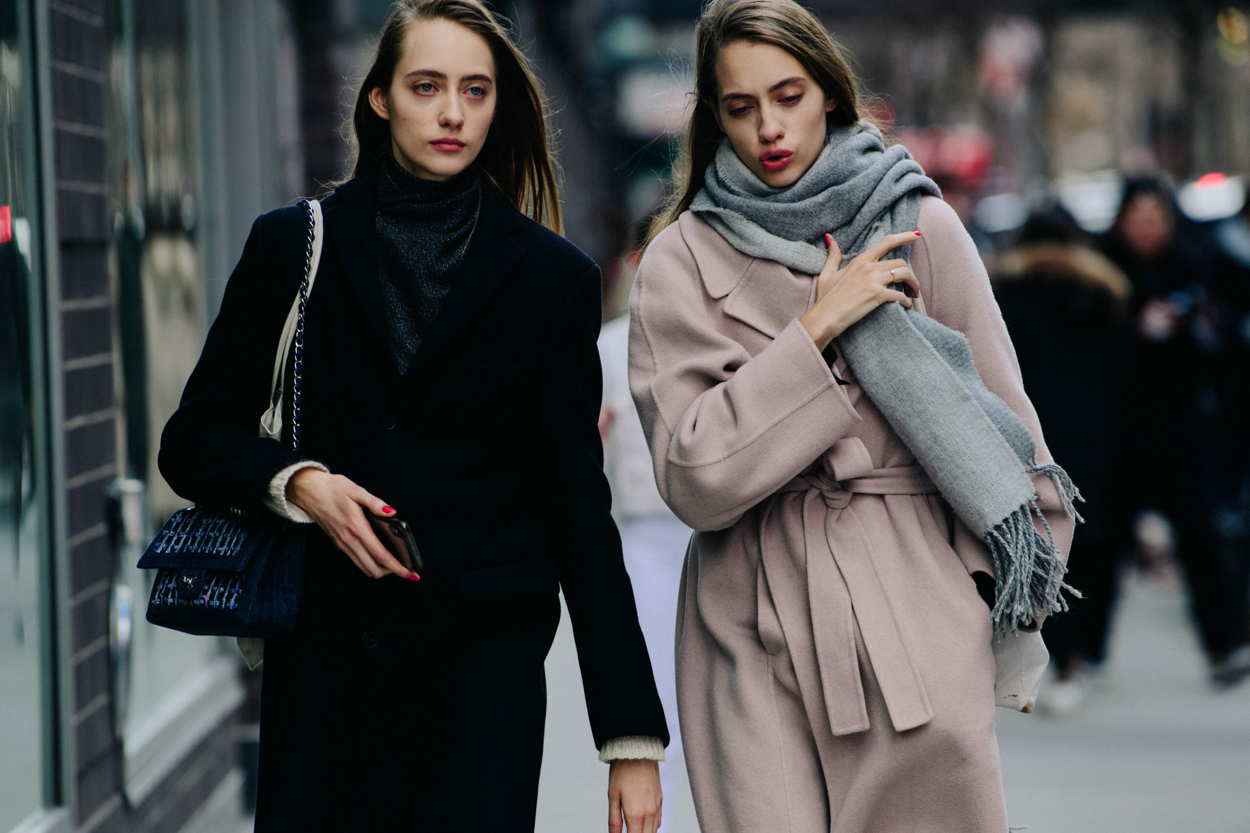 Russian model twins