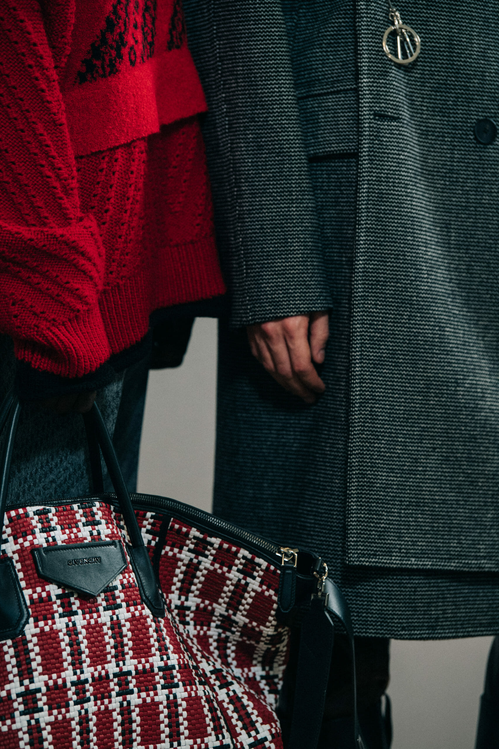 Model carrying Givenchy bag