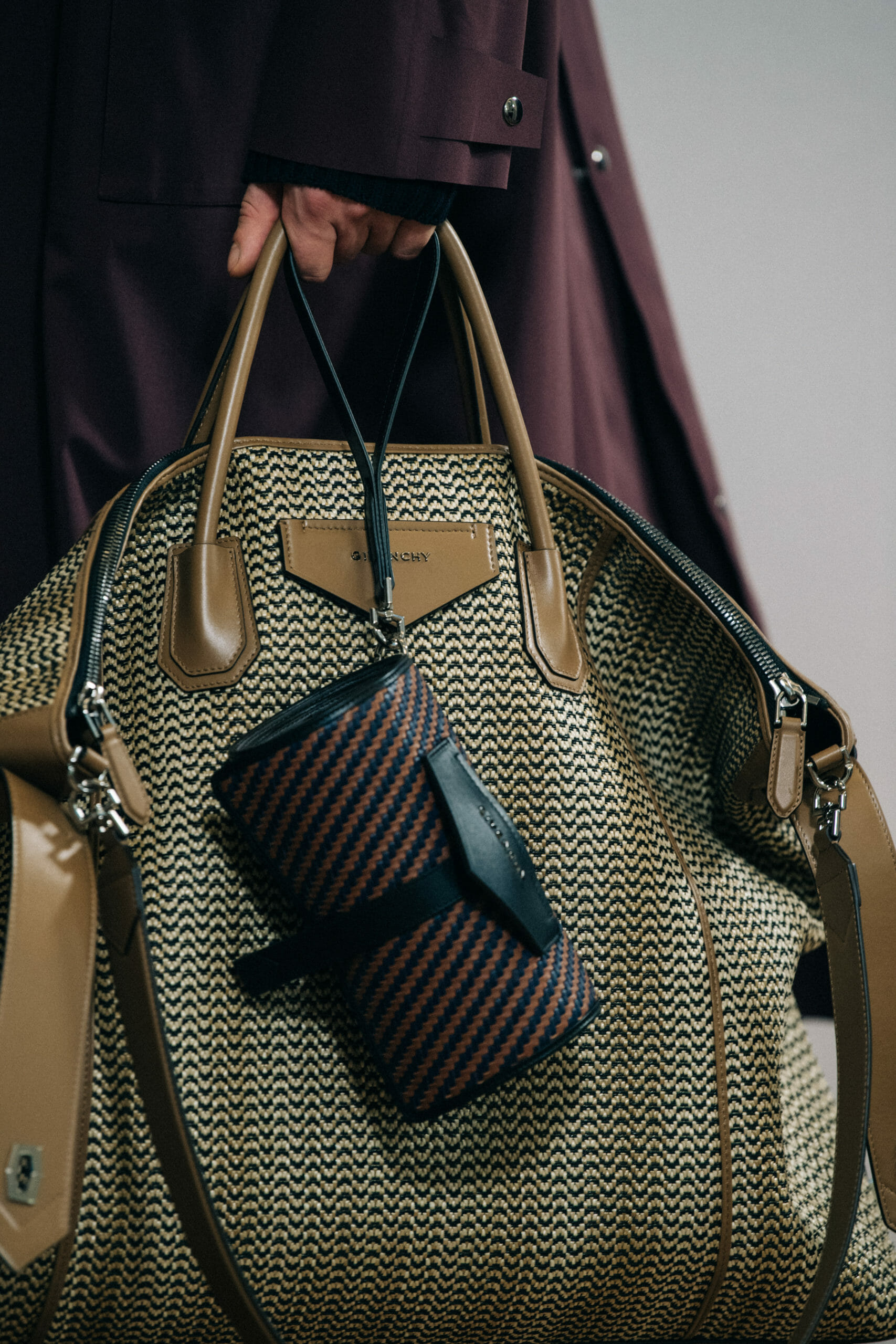 Model carrying Givenchy bag