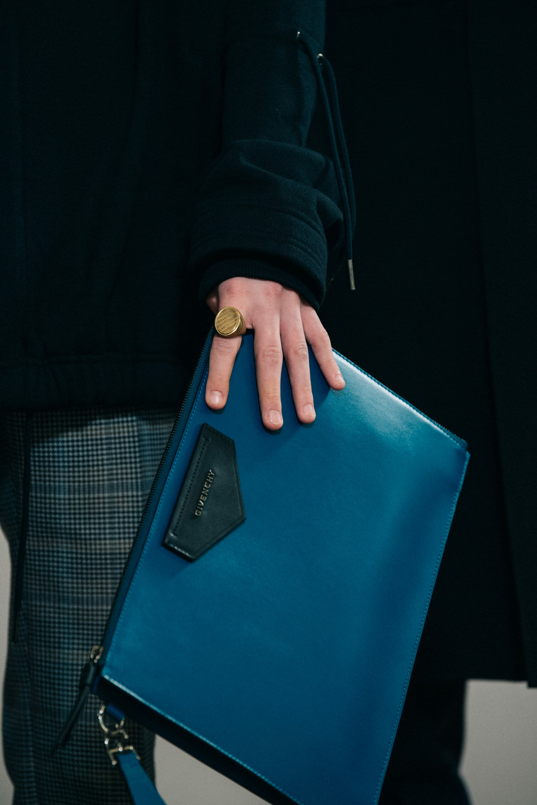 Model carrying Givenchy bag
