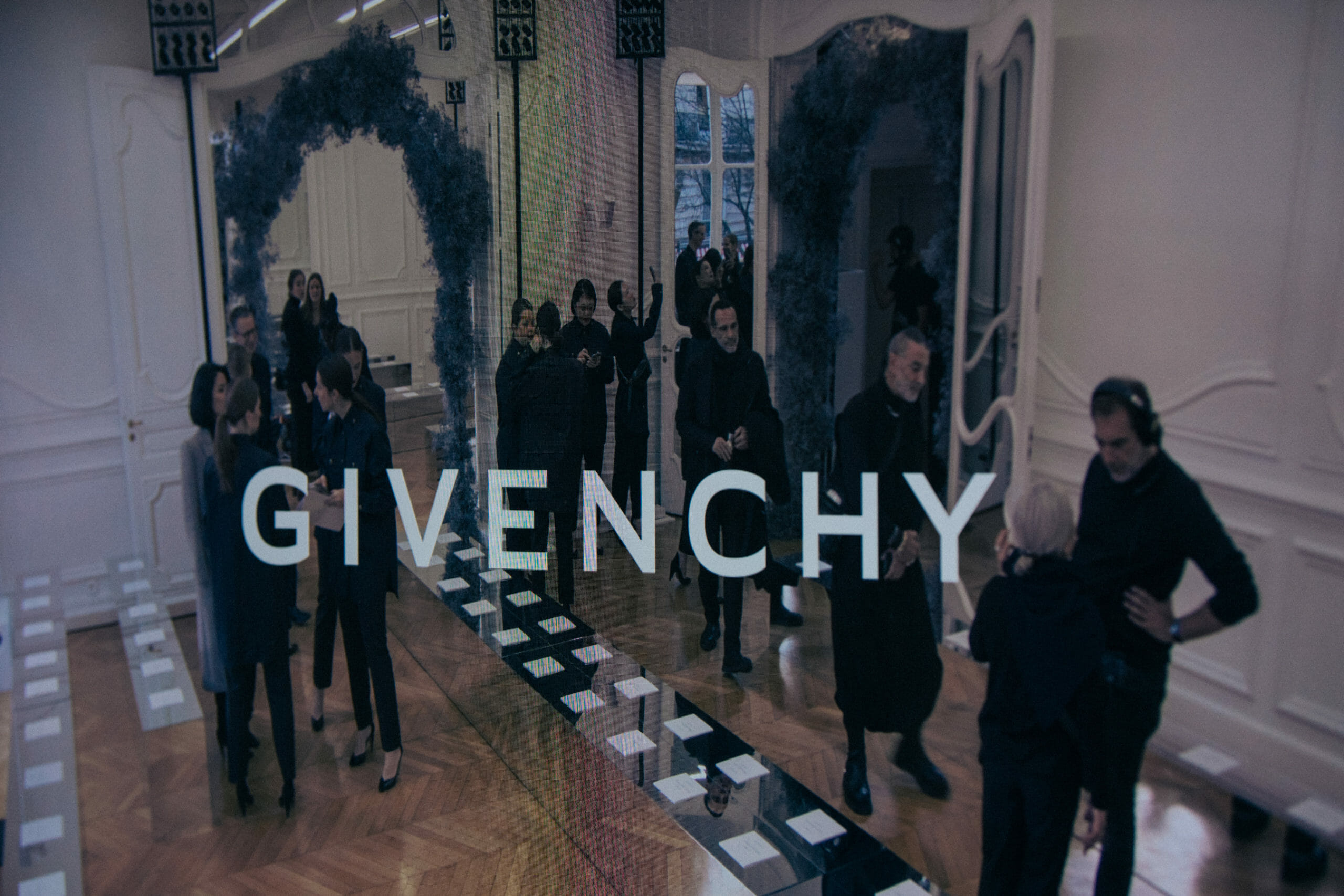 Givenchy backstage