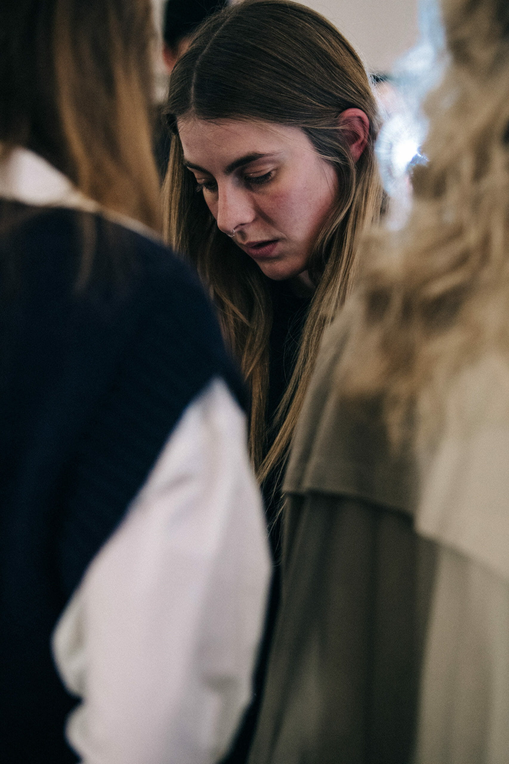 Stylist backstage