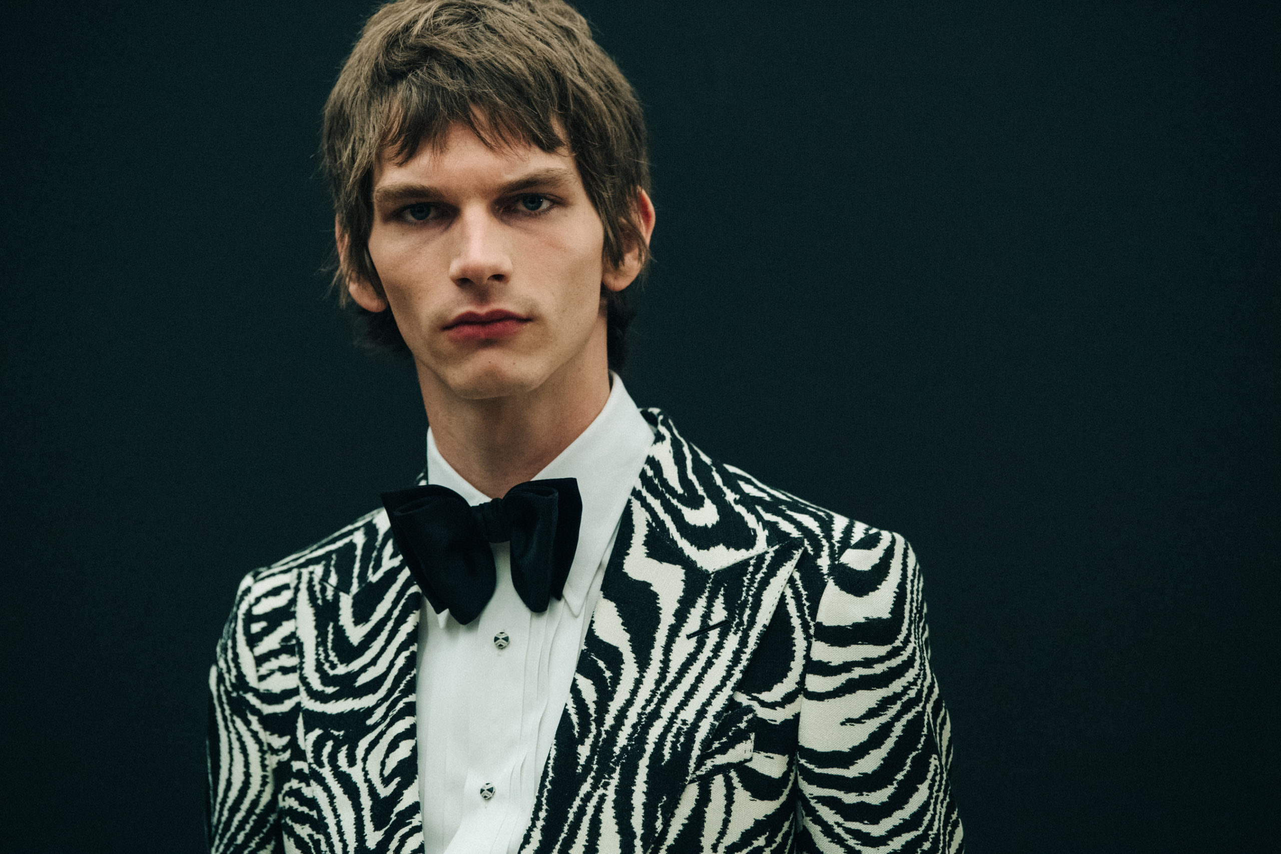 Models wearing Tom Ford suits