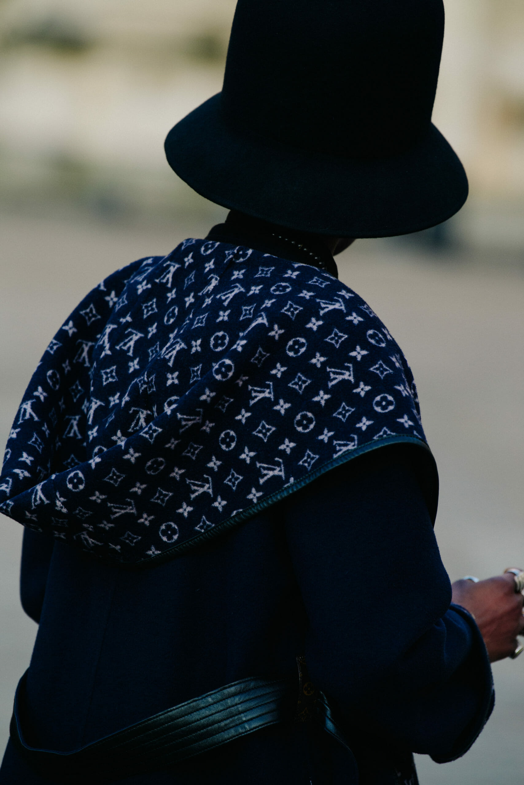 Man wearing Louis Vuitton