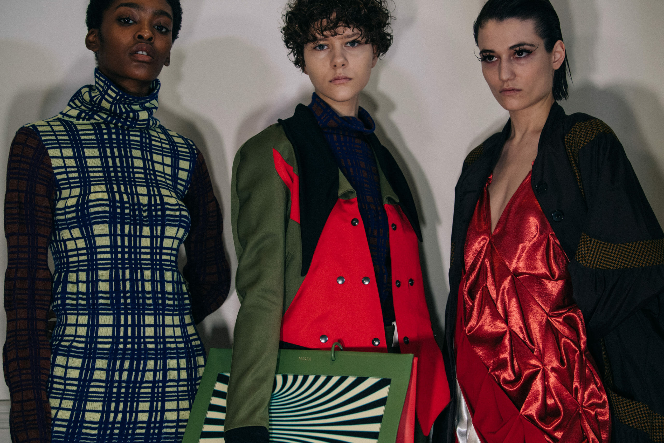 Bags at Kiko Kostadinov show