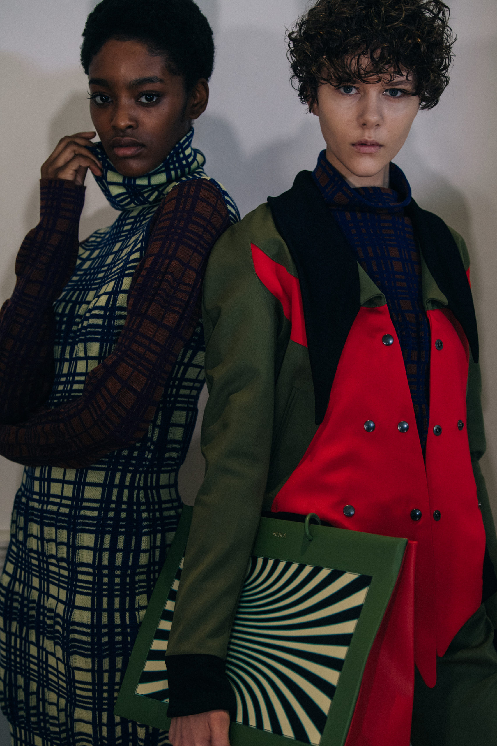 Bags at Kiko Kostadinov show