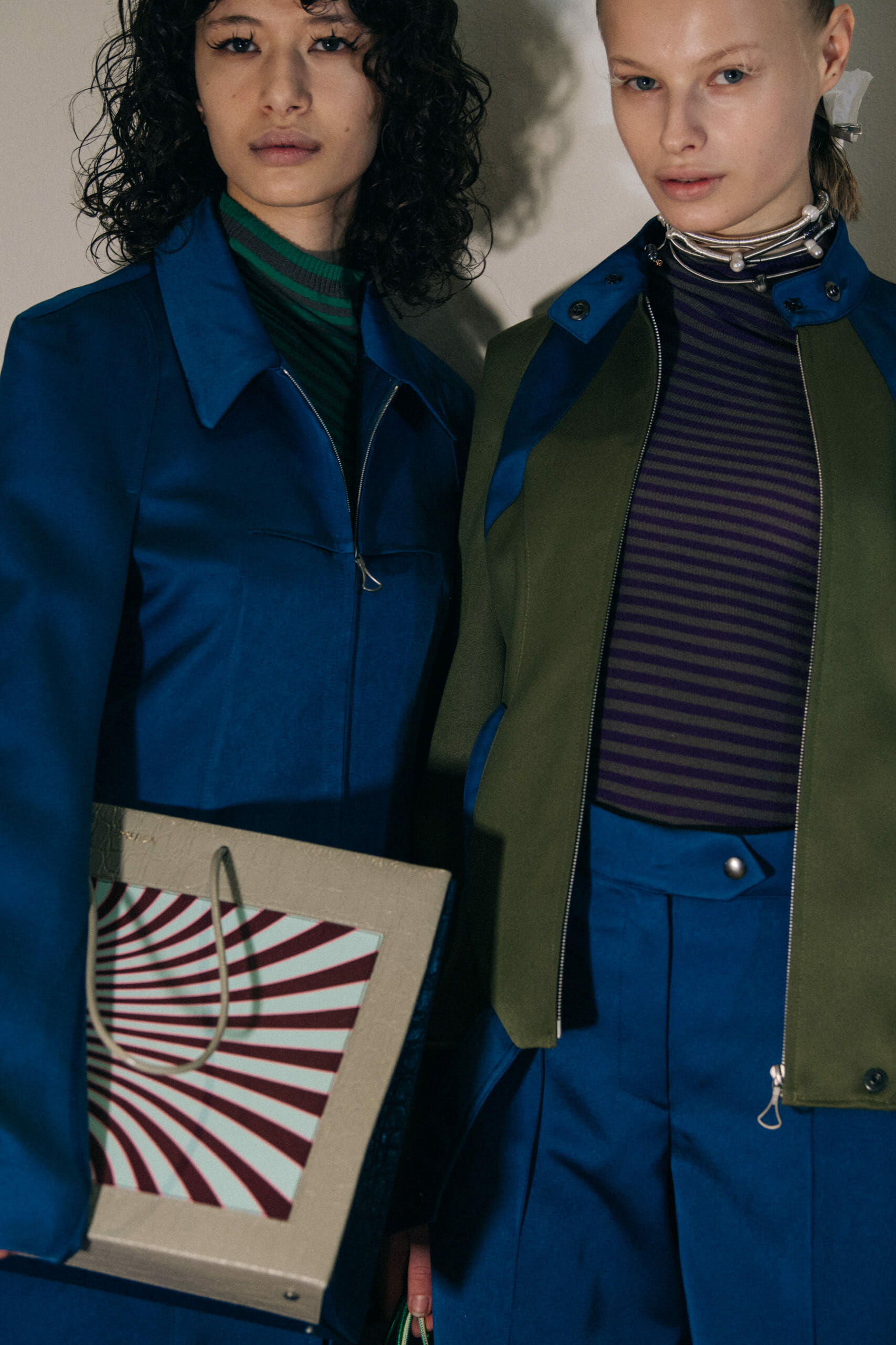 Bags at Kiko Kostadinov show