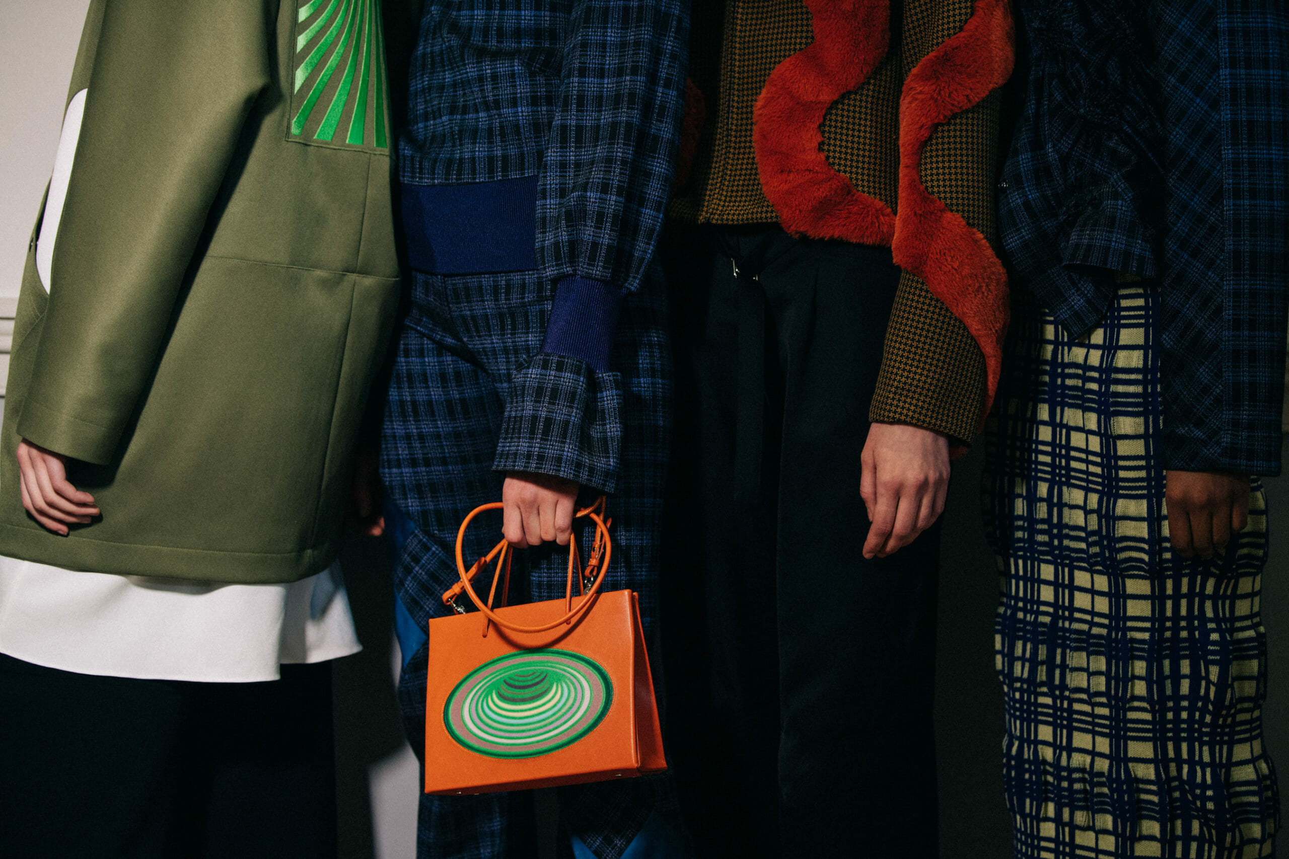 Bags at Kiko Kostadinov show