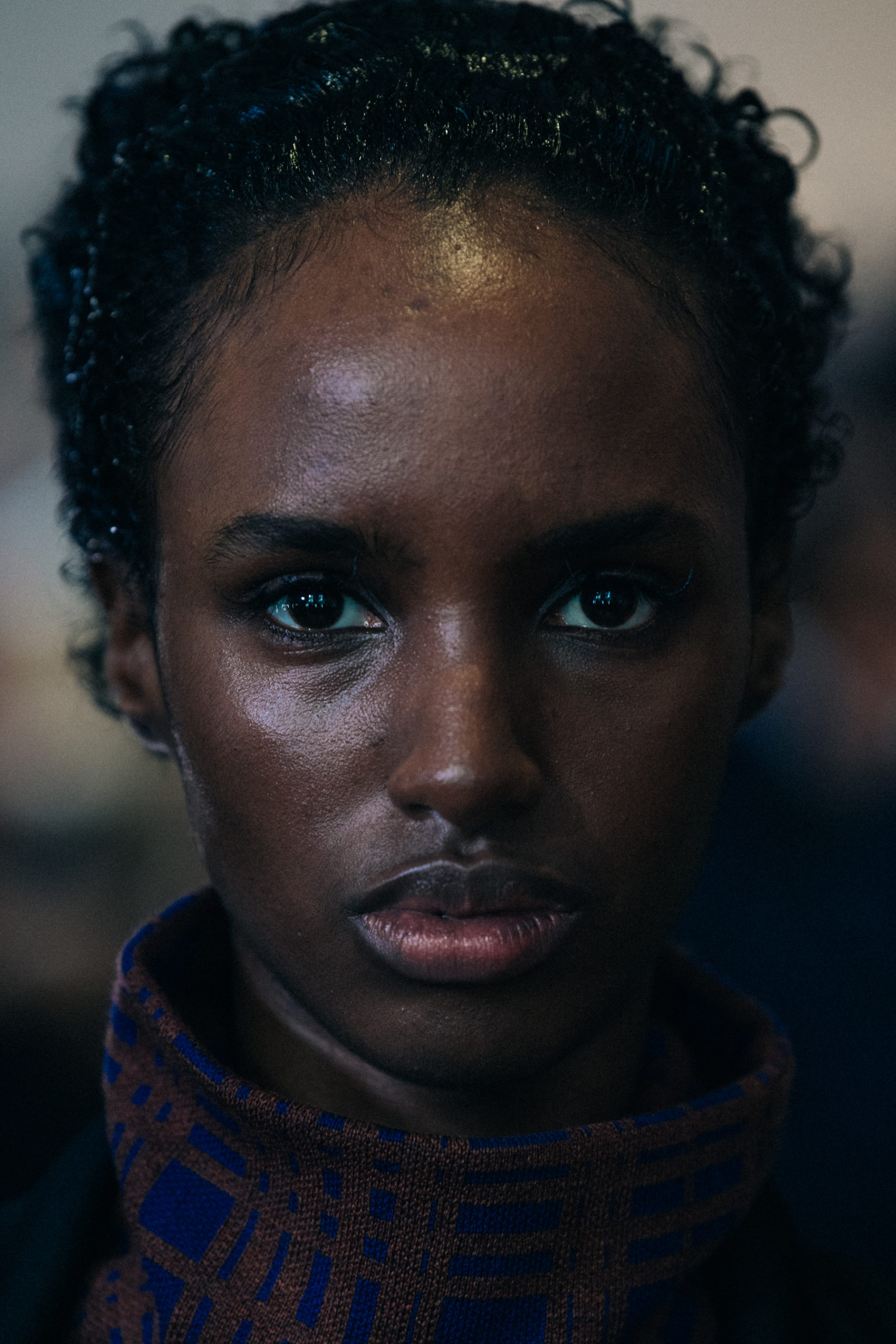 Models wearing dark Kiko Kostadinov outfits