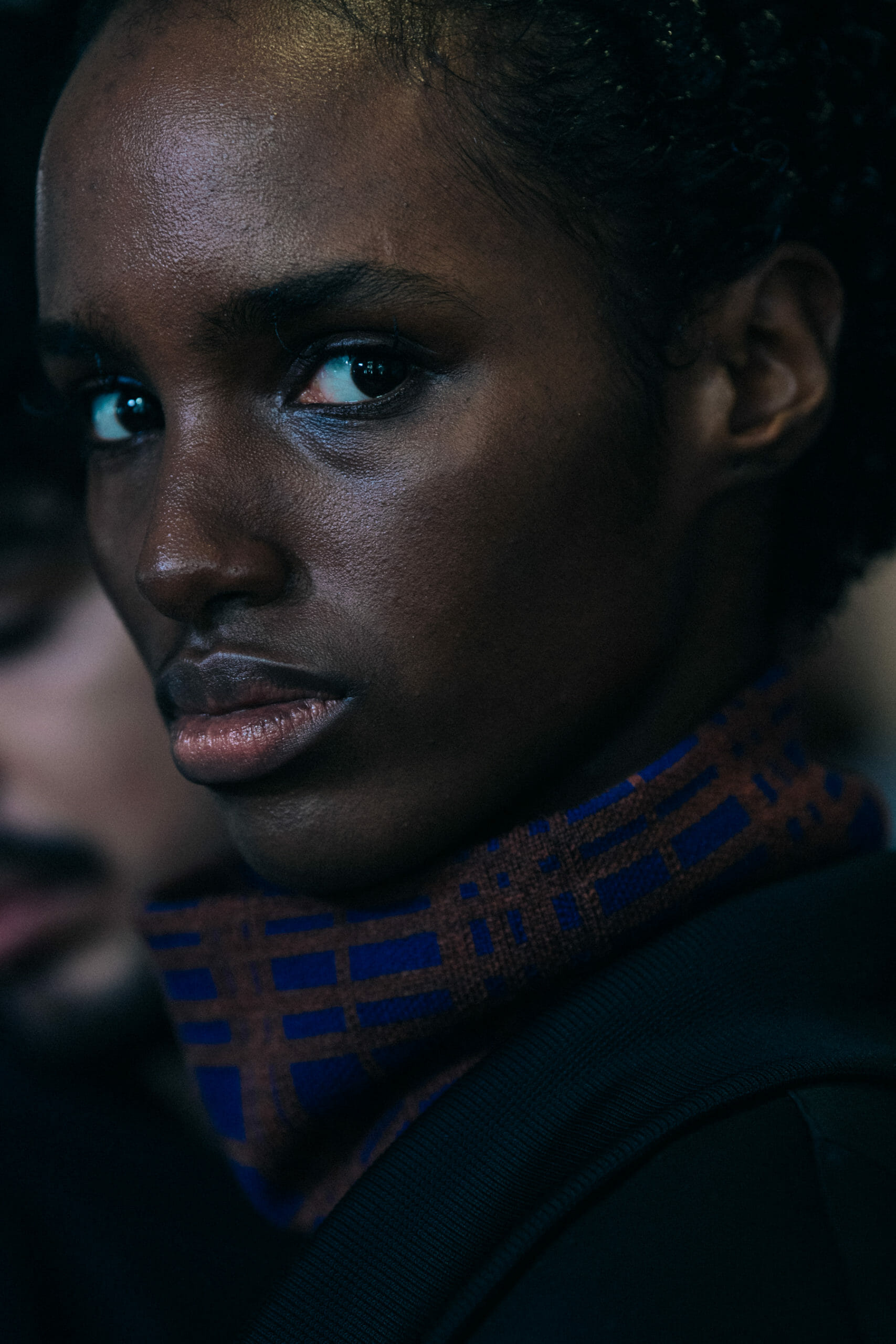 Models wearing dark Kiko Kostadinov outfits