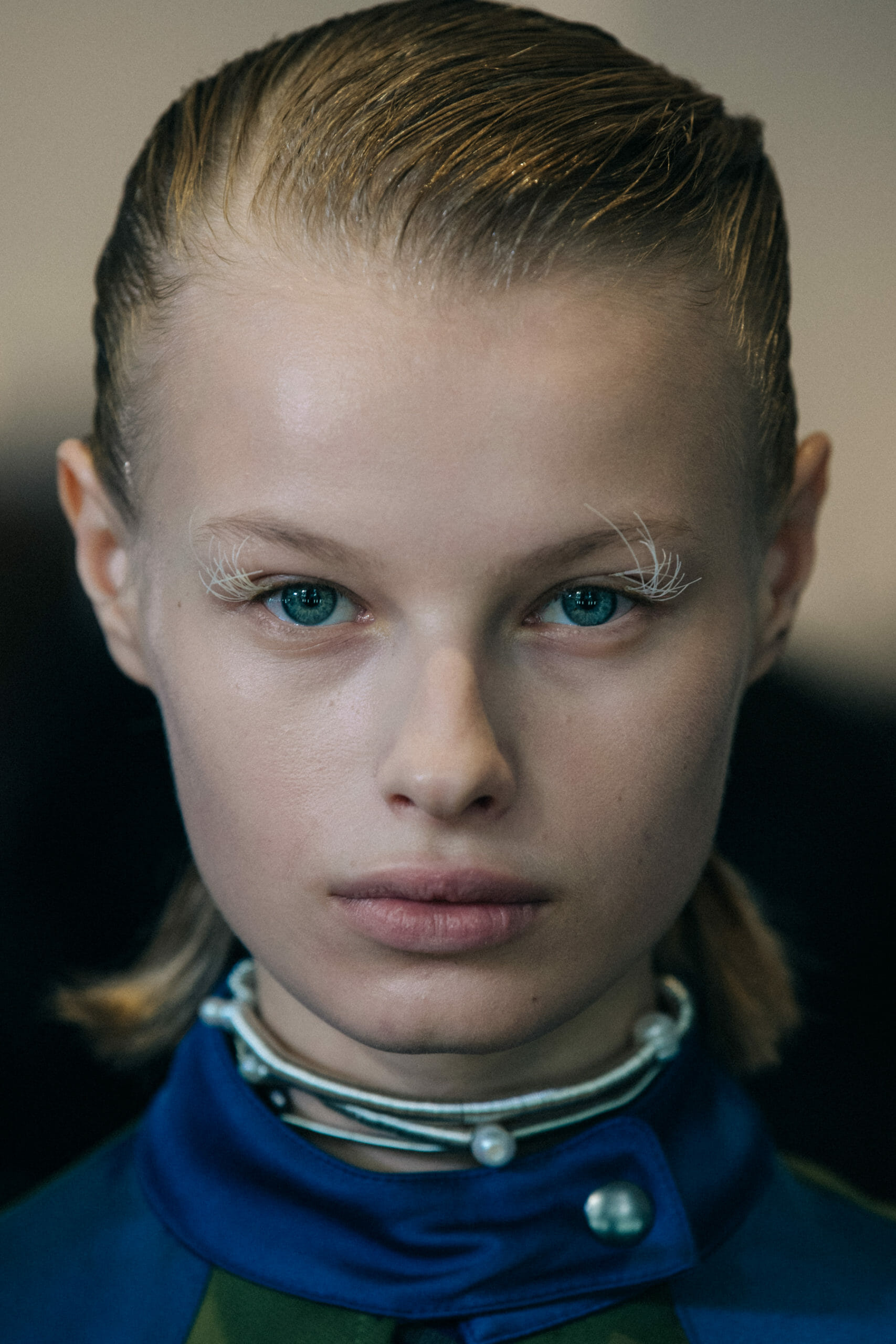 Models wearing dark Kiko Kostadinov outfits