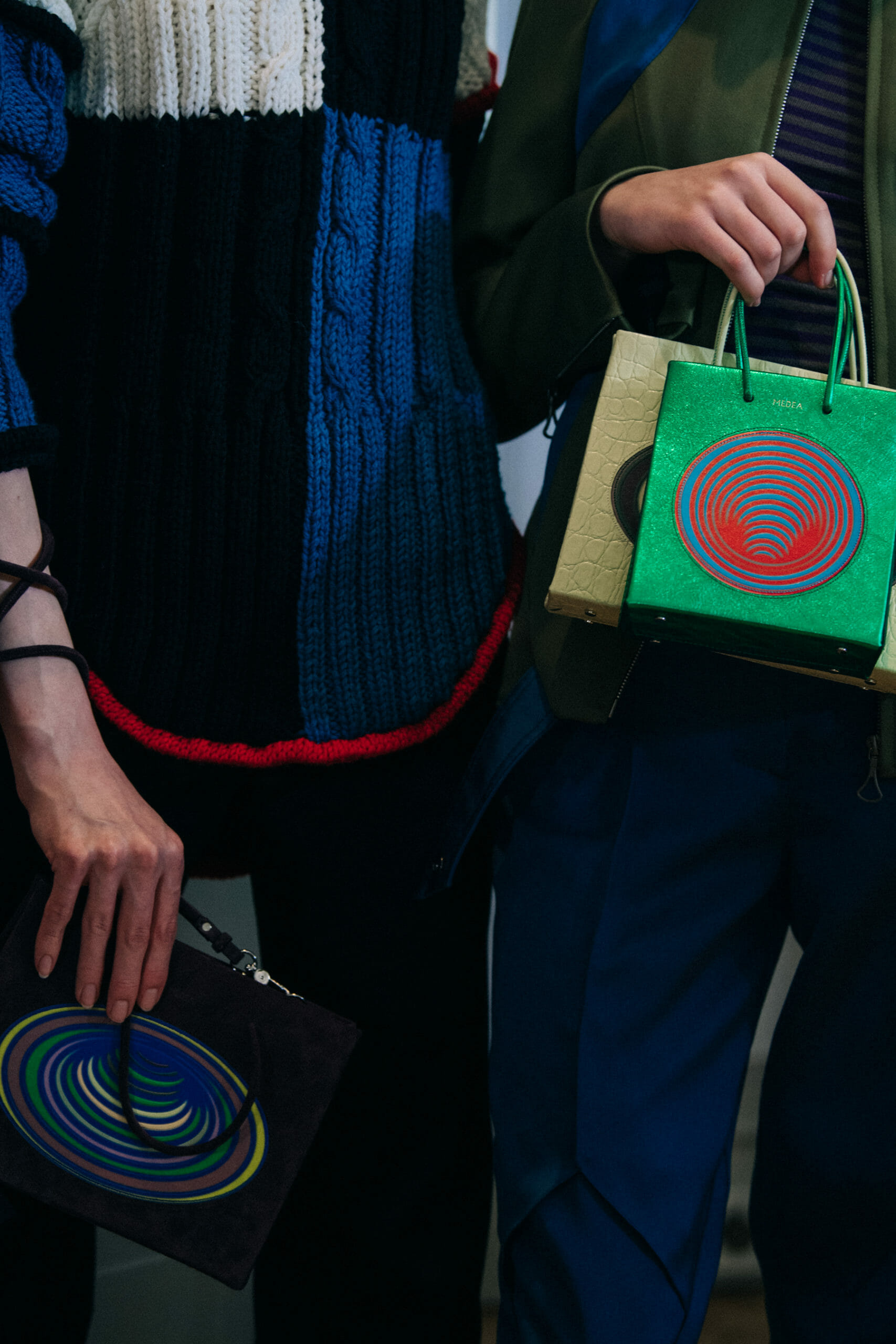 Bags at Kiko Kostadinov show