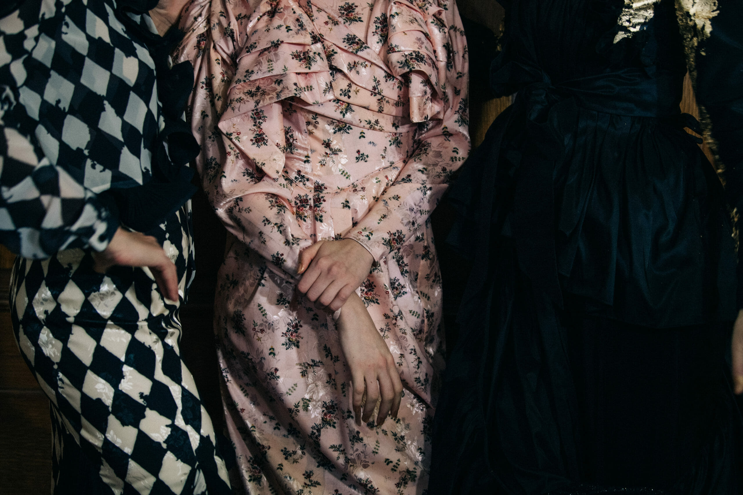 Models wearing Preen