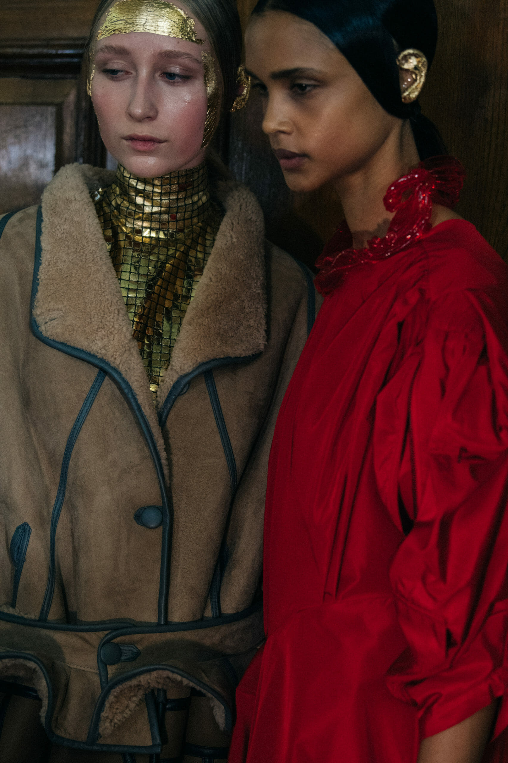 Models wearing Preen