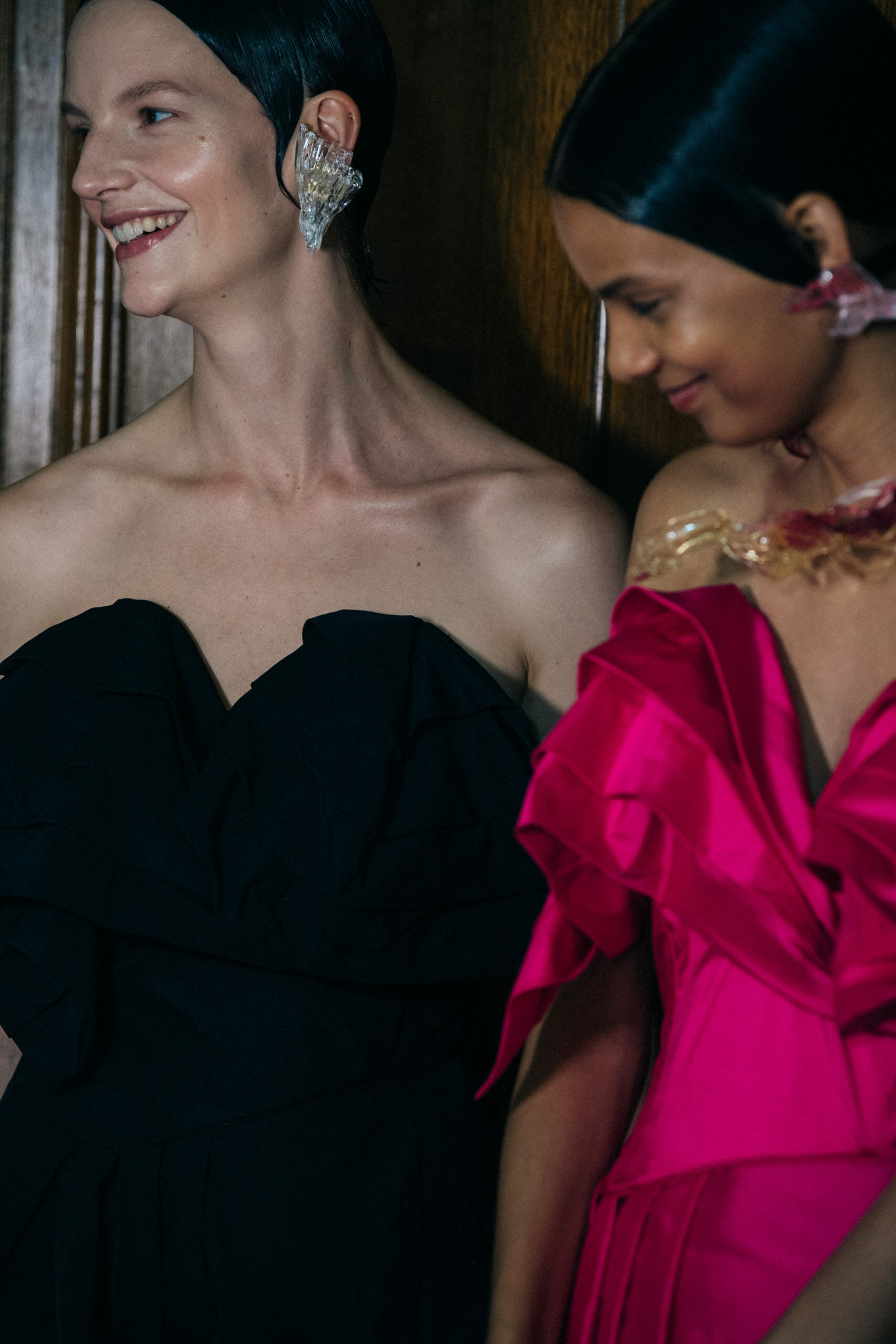 Models wearing Preen