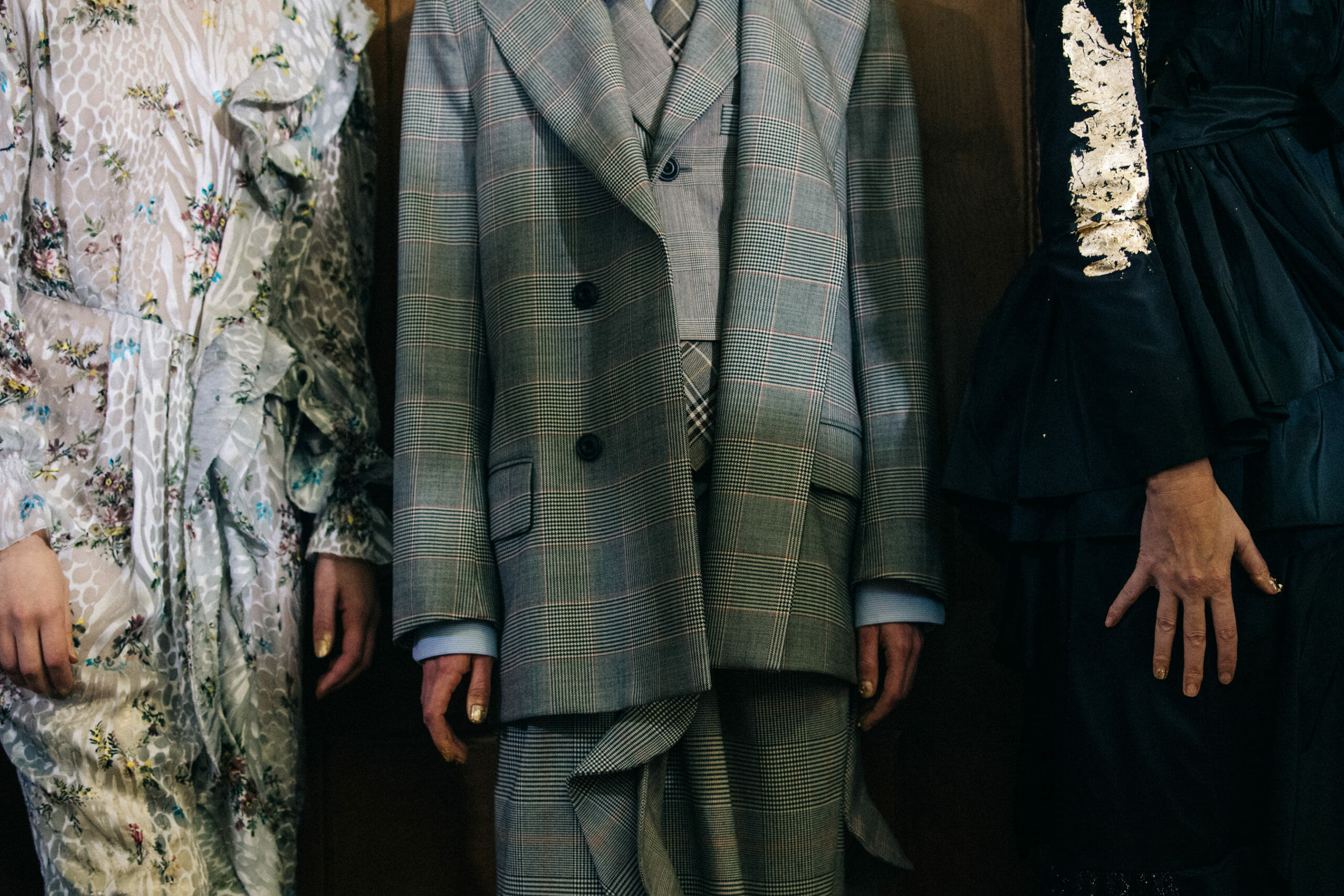 Models wearing Preen