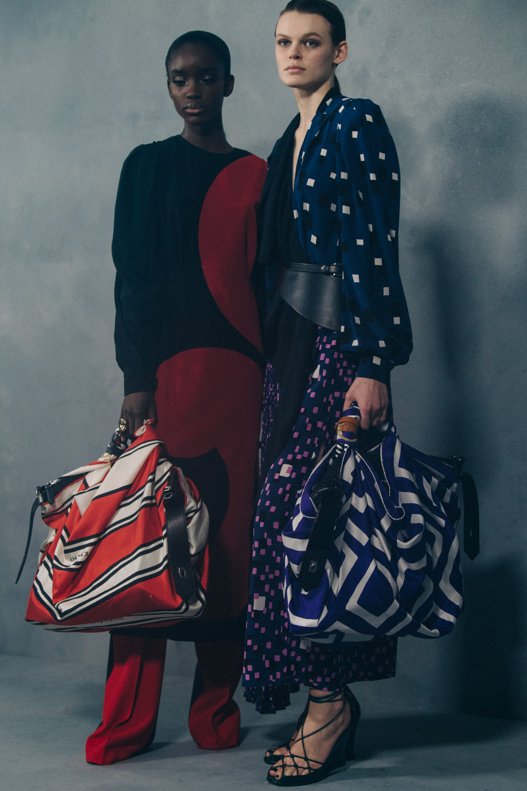 Model carrying Givenchy bag