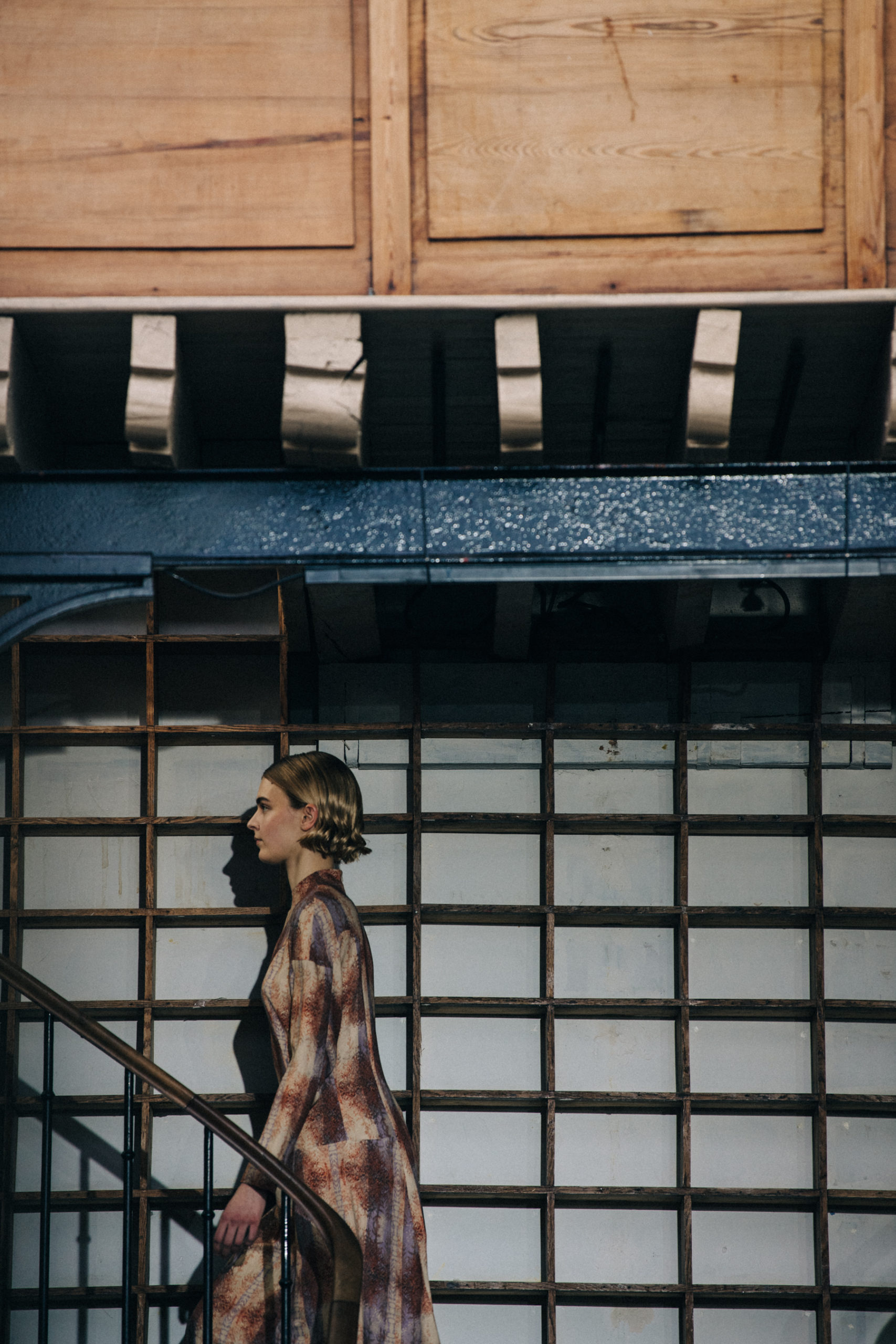 Models on runway at Nehera