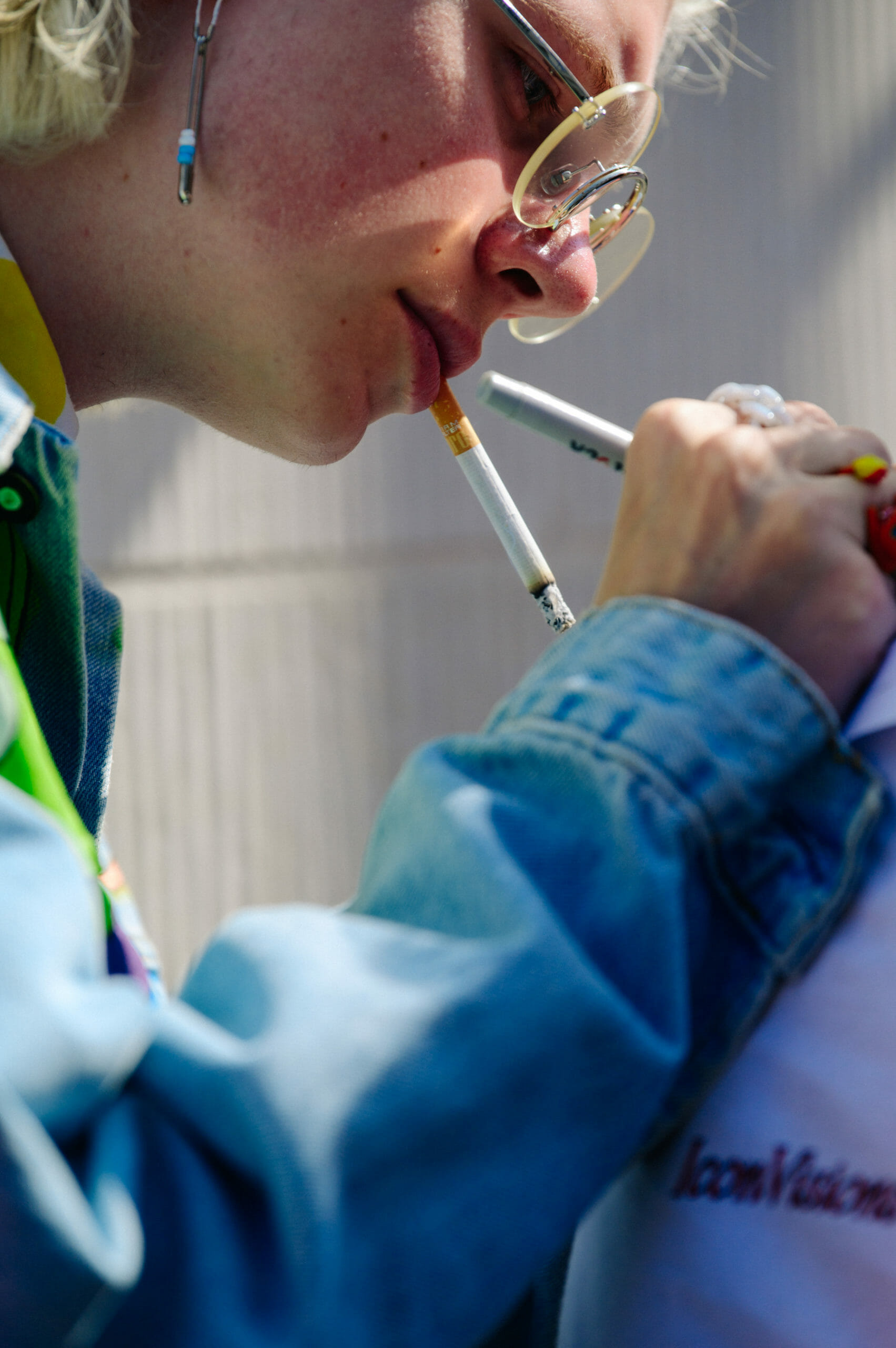 Man smoking